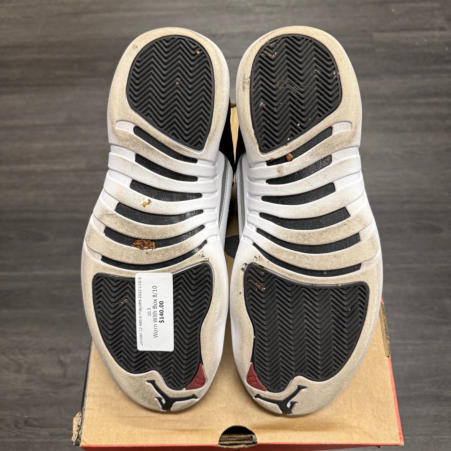 Jordan 12 Retro Playoffs 2022 U10.5