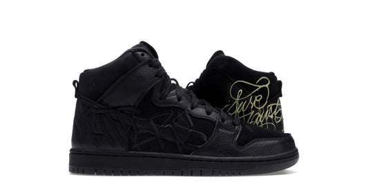 Nike SB Dunk High FAUST Black Gold