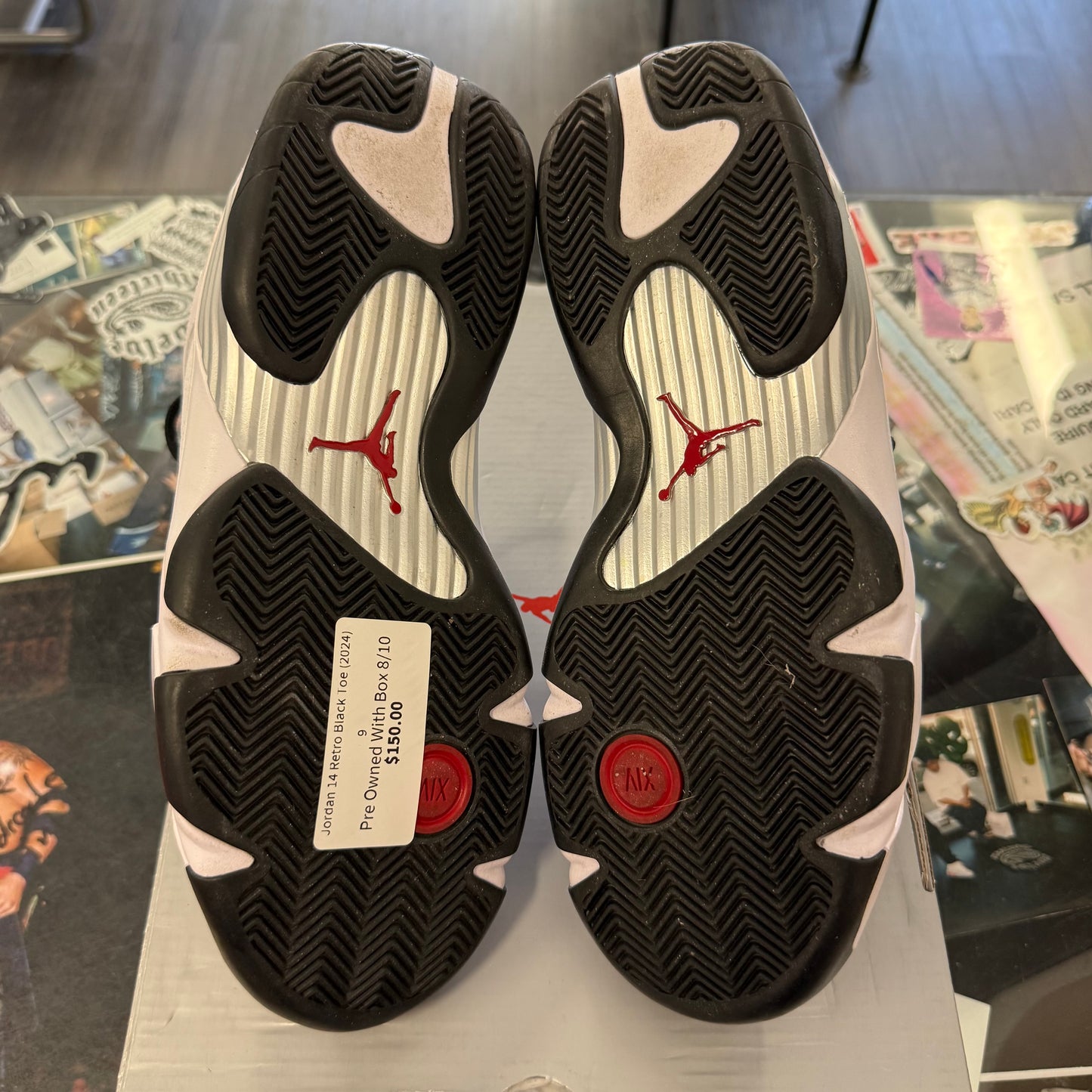 Jordan 14 Retro Black Toe (2024)