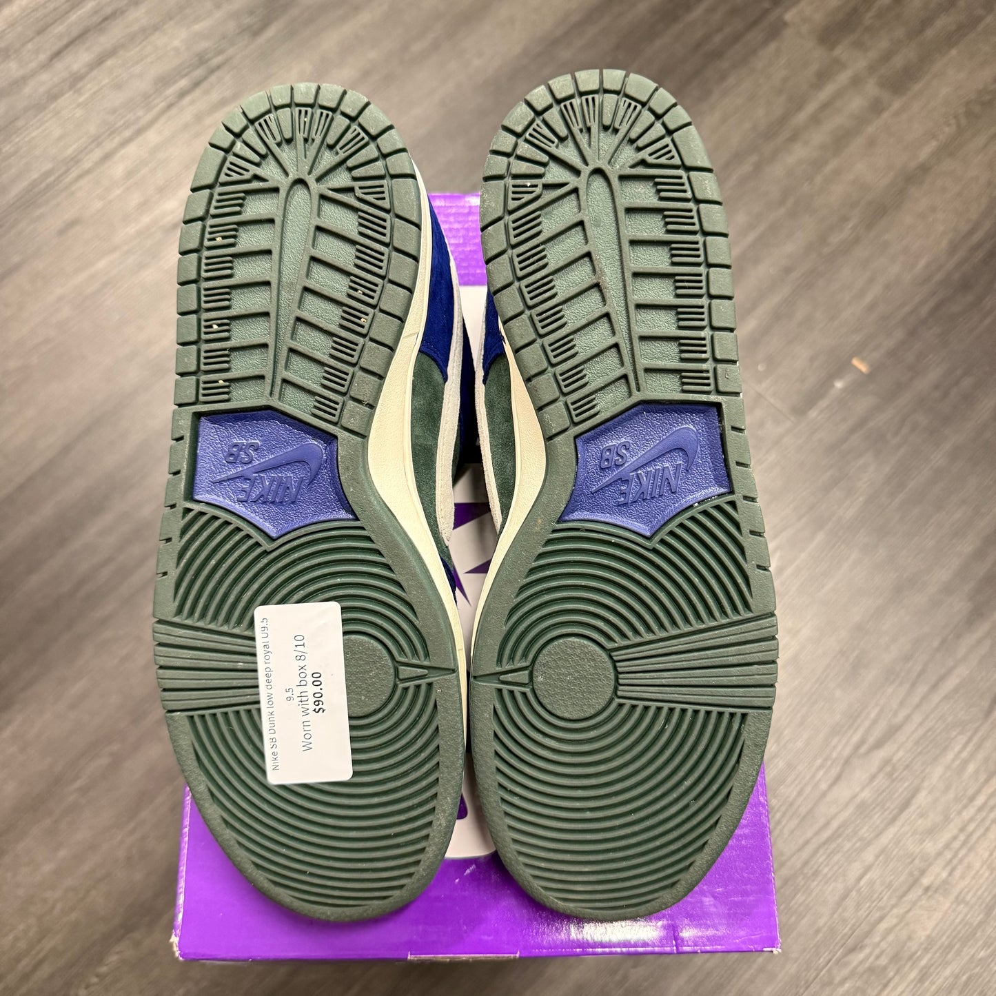 Nike SB Dunk low deep royal U9.5