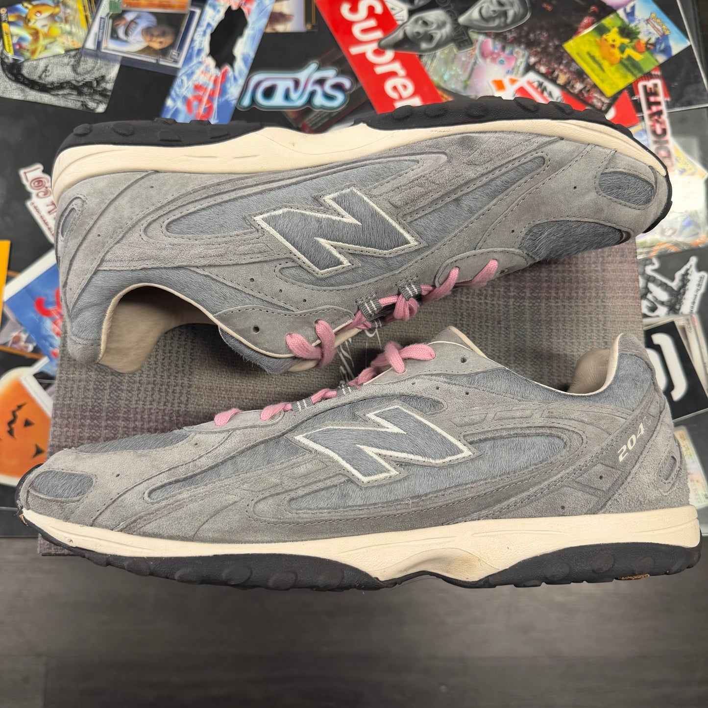 New Balance 204L Basketcase Grey U13