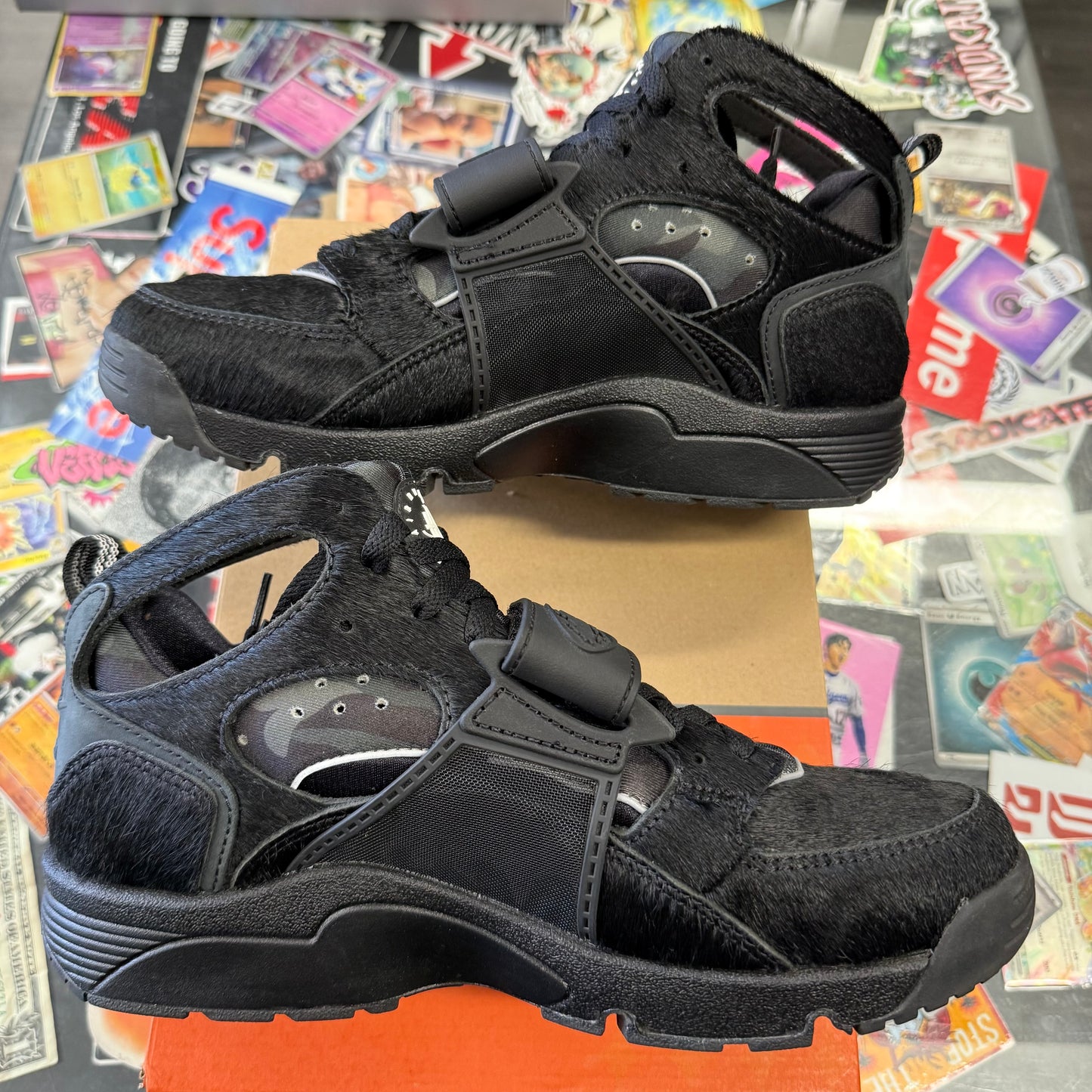 Nike Air Trainer Huarache Corteiz Black U8.5