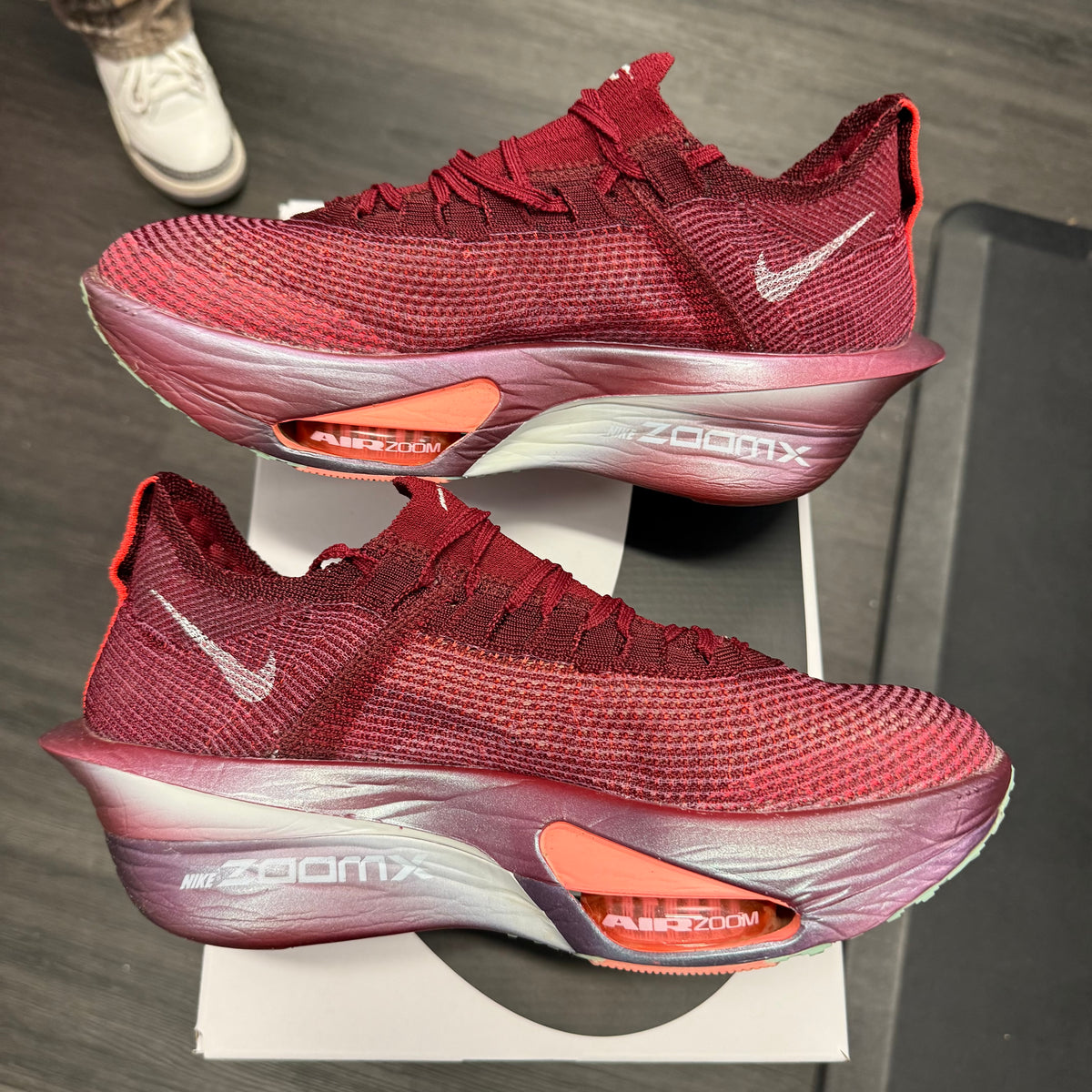 Nike Air Zoom Alphafly Next% 3 SE Team Red Bright Crimson Barely Green (Women's)