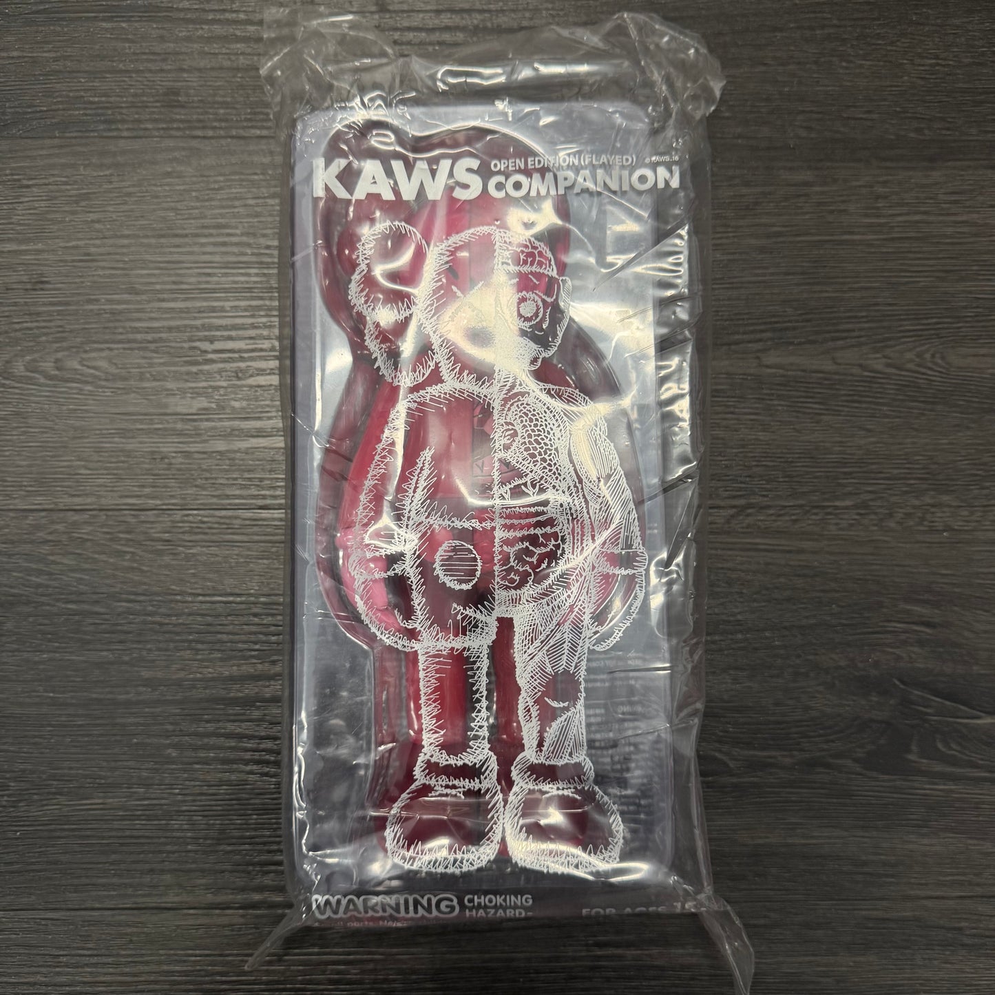 KAWS Companion Open Edition Vinyl Figure Blush Flayed