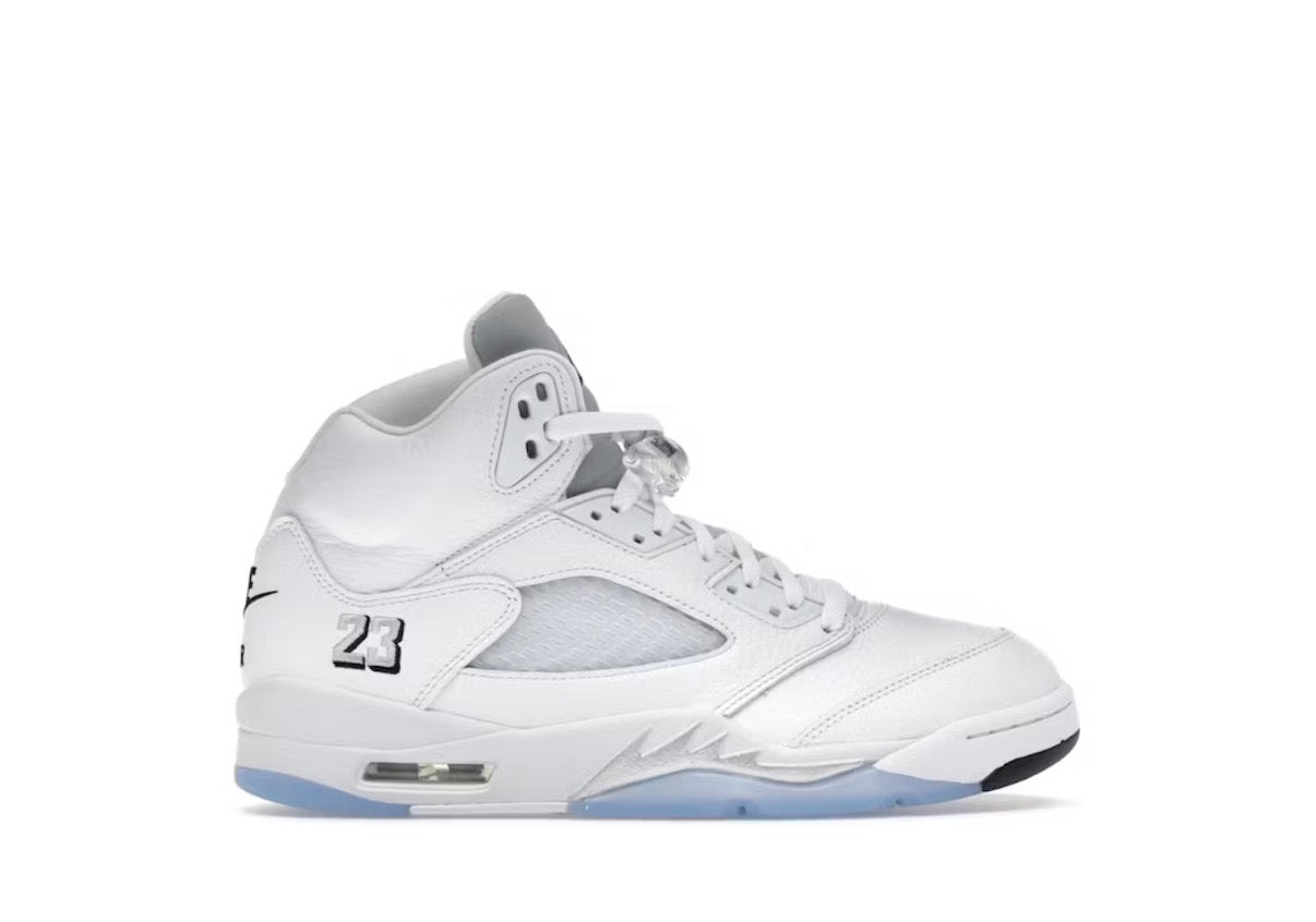 Jordan 5 Retro White Metallic 2026 U10