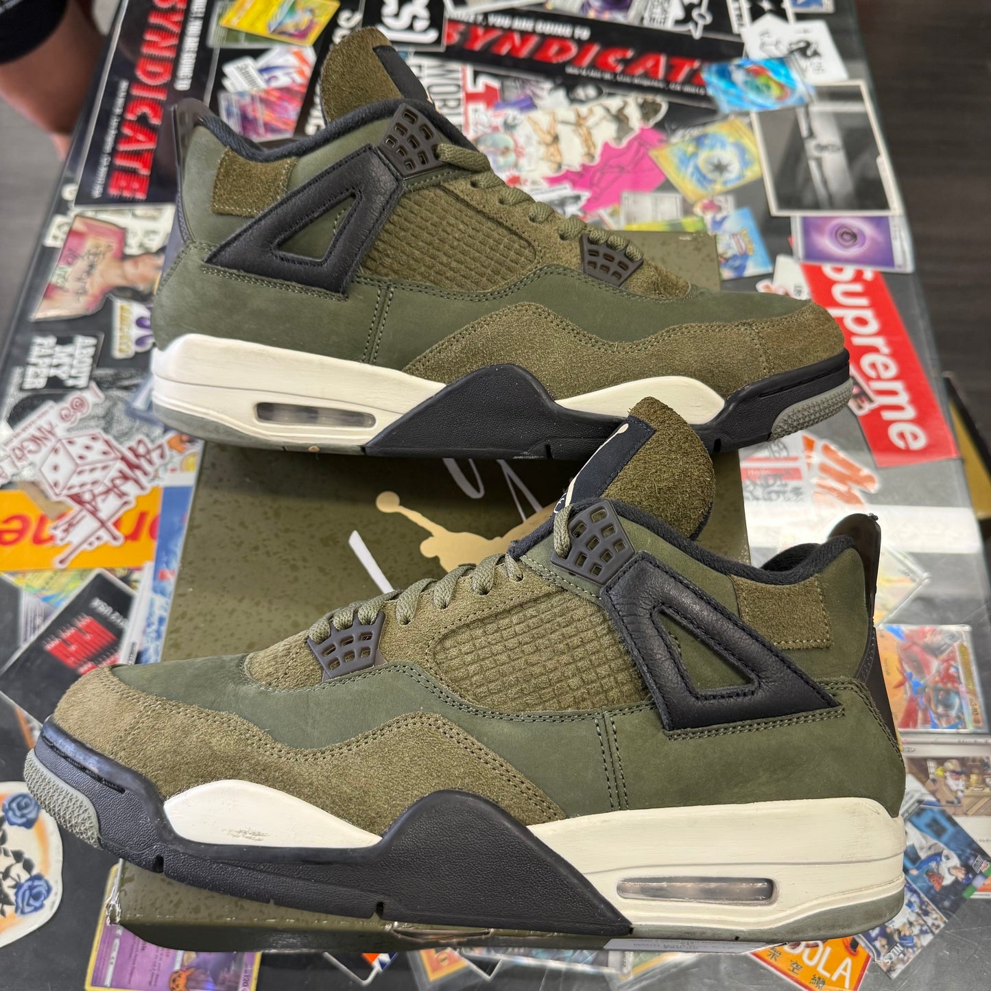 Jordan 4 Retro Craft Medium Olive U12