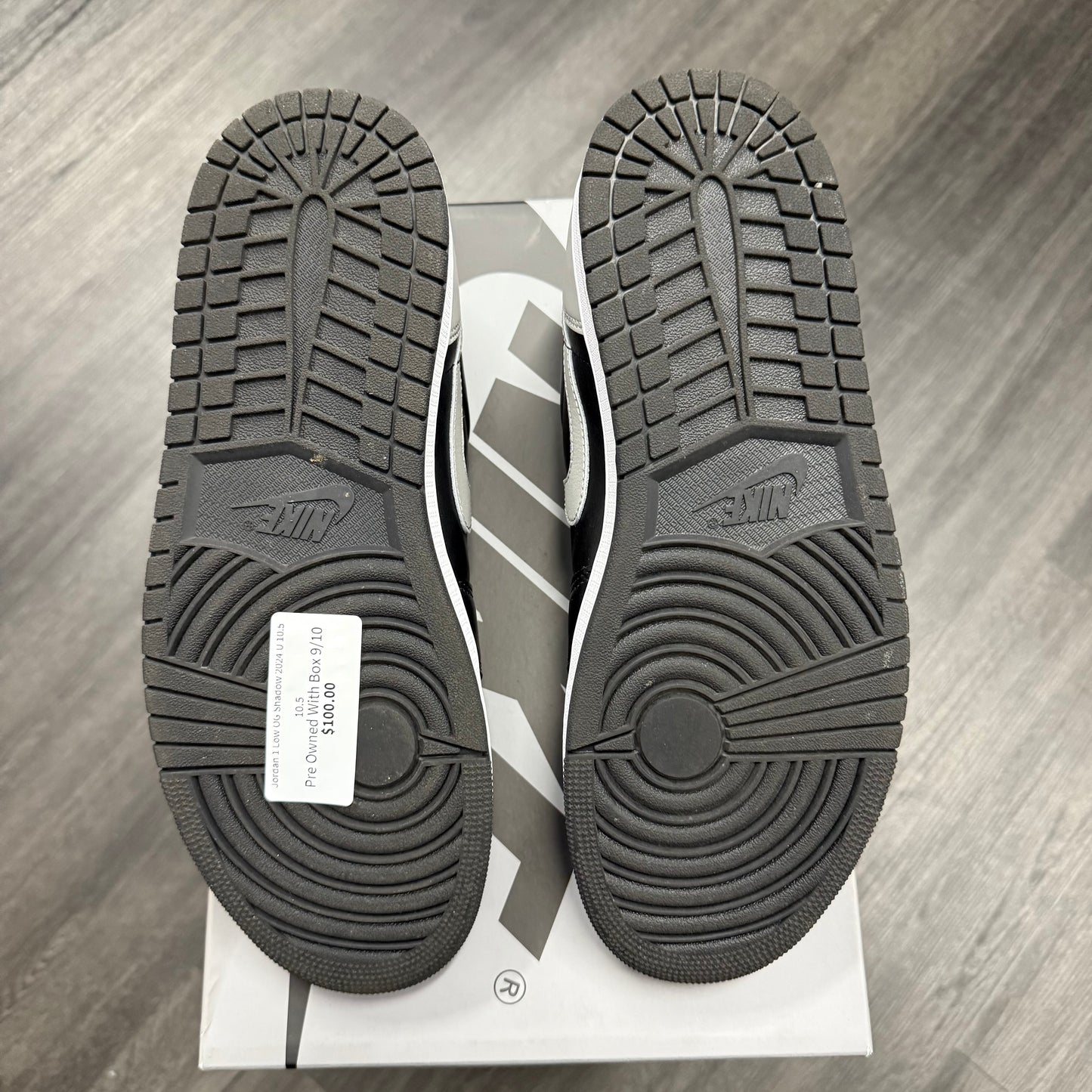 Jordan 1 Low OG Shadow 2024 U 10.5