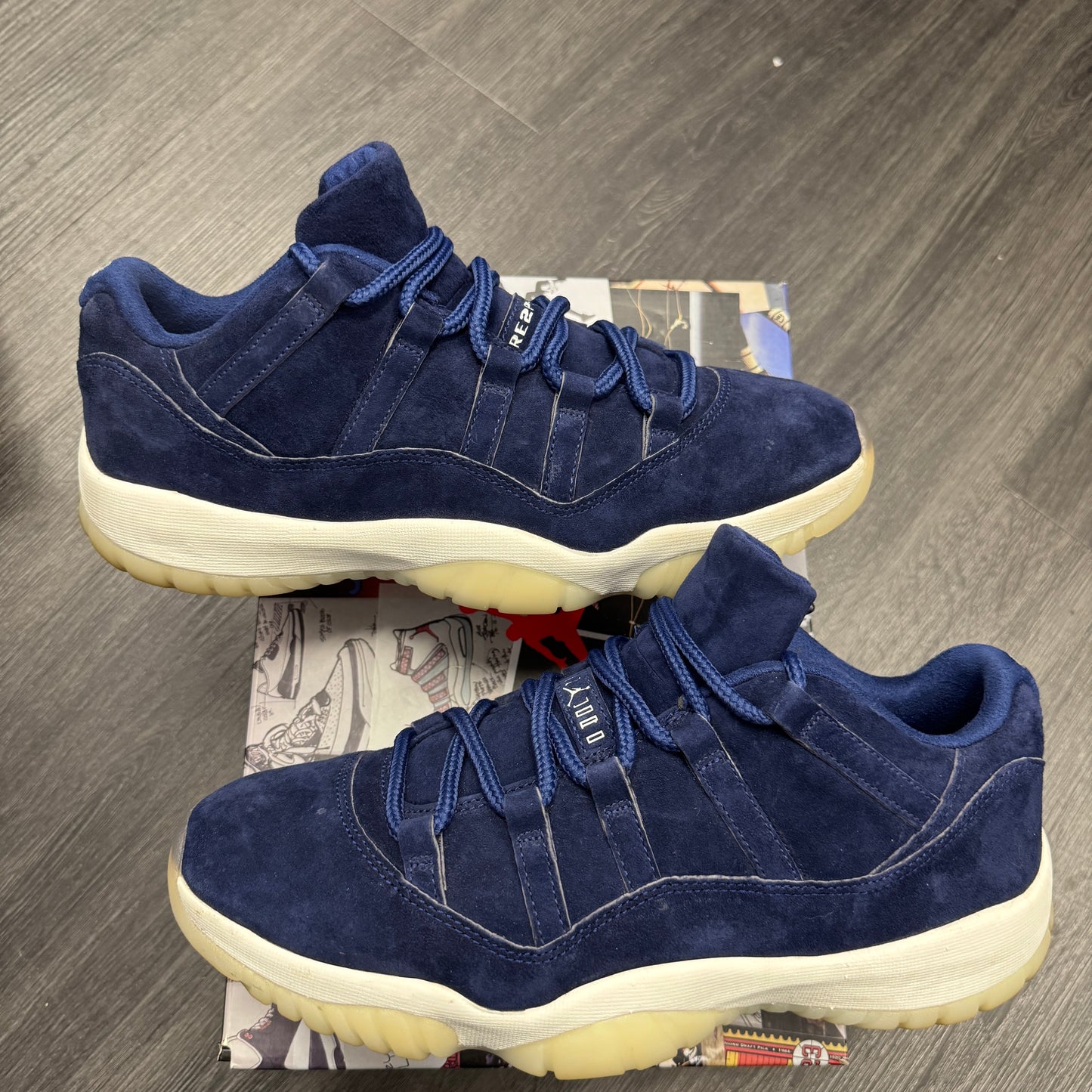 Jordan 11 Retro Low Derek Jeter RE2PECT