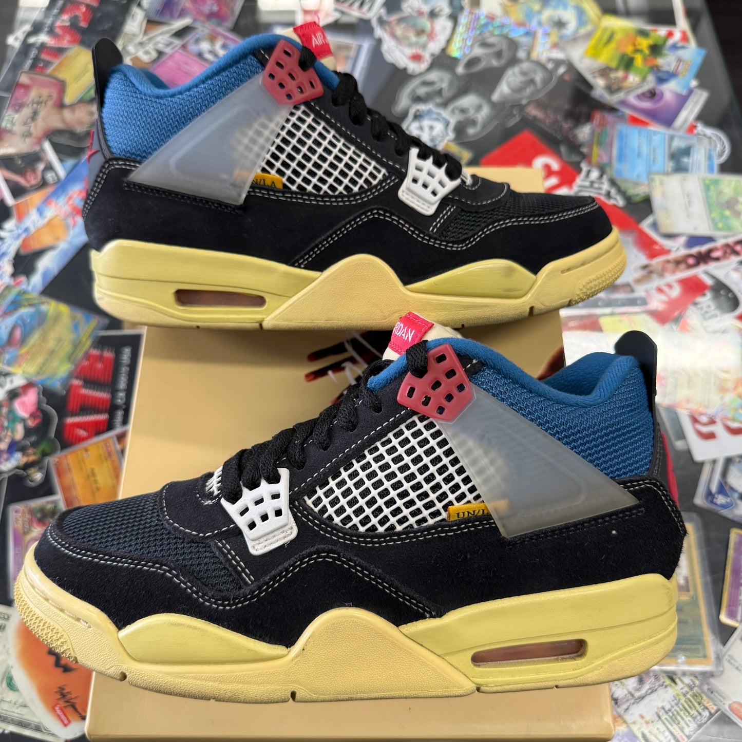Jordan 4 Retro Union Off Noir U6.5
