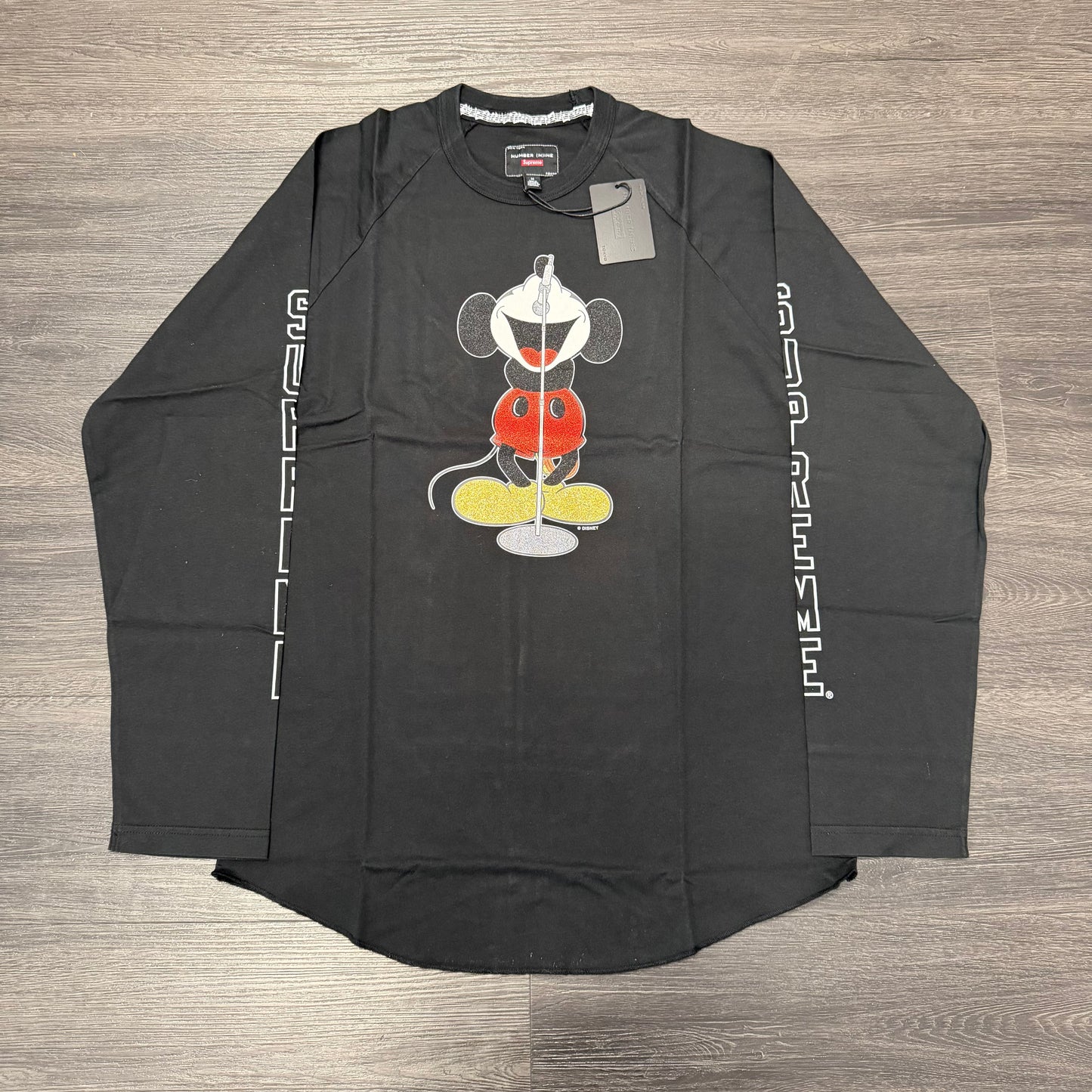 Supreme Number (N)ine Mickey Raglan L/S Top