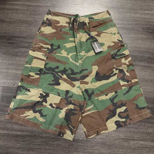 Raspberry Camo Shorts