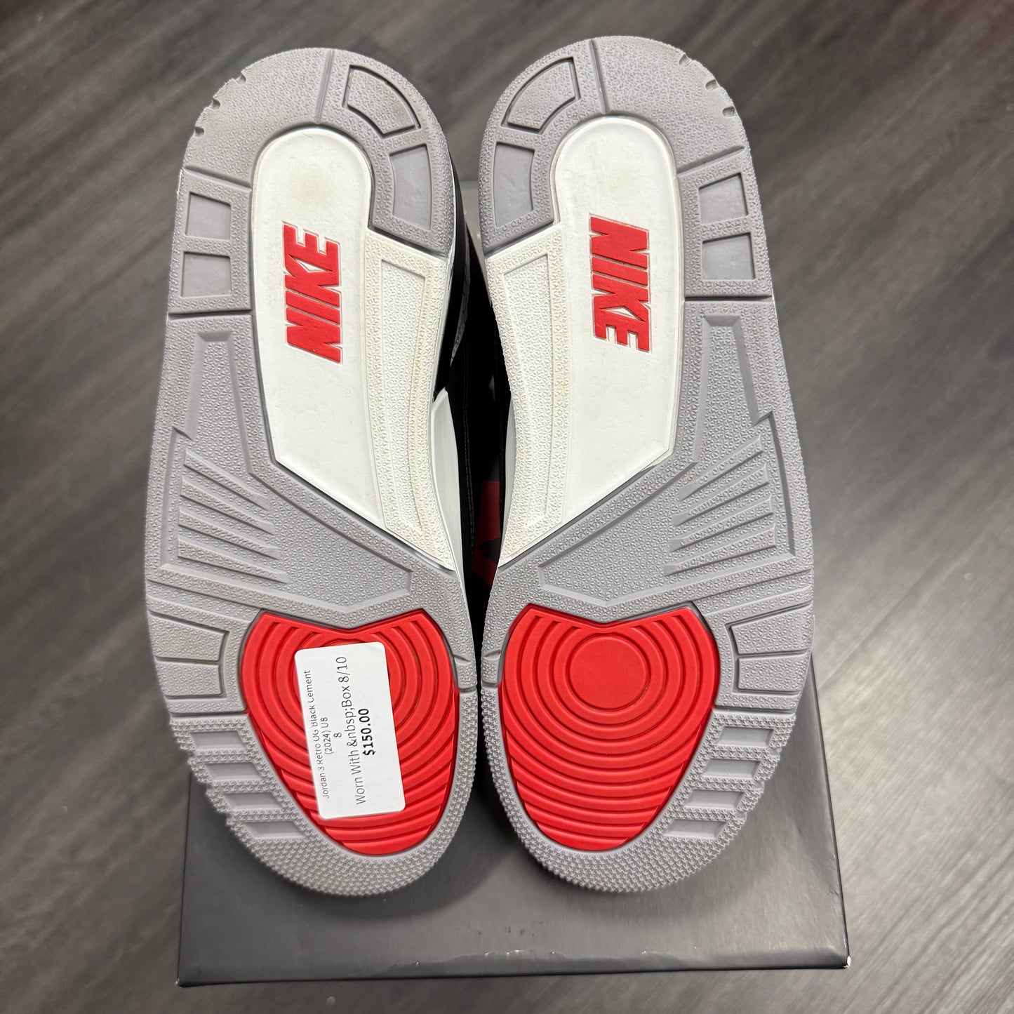 Jordan 3 Retro OG Black Cement (2024) U8