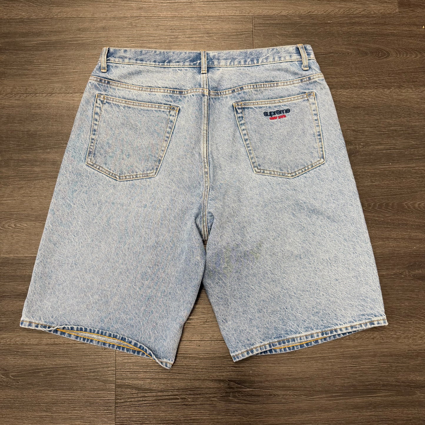 Supreme Jorts Light Wash