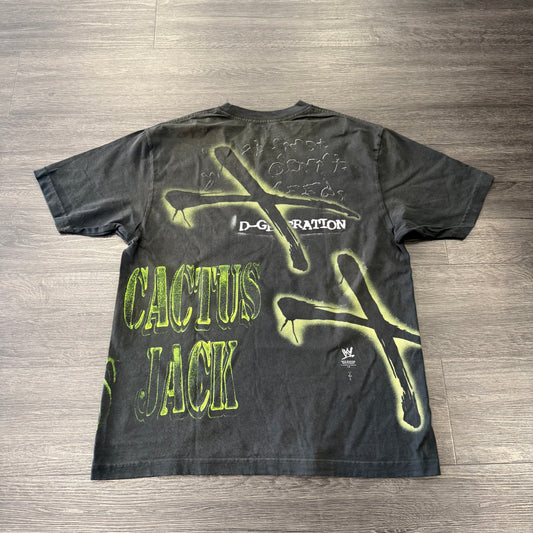 Travis Scott x WWE Two Words DX Tee Black