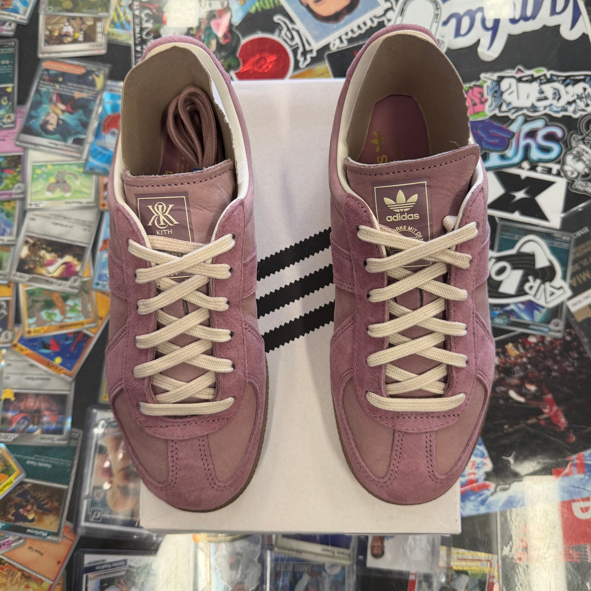 adidas BW Army Kith Magenta Mauve