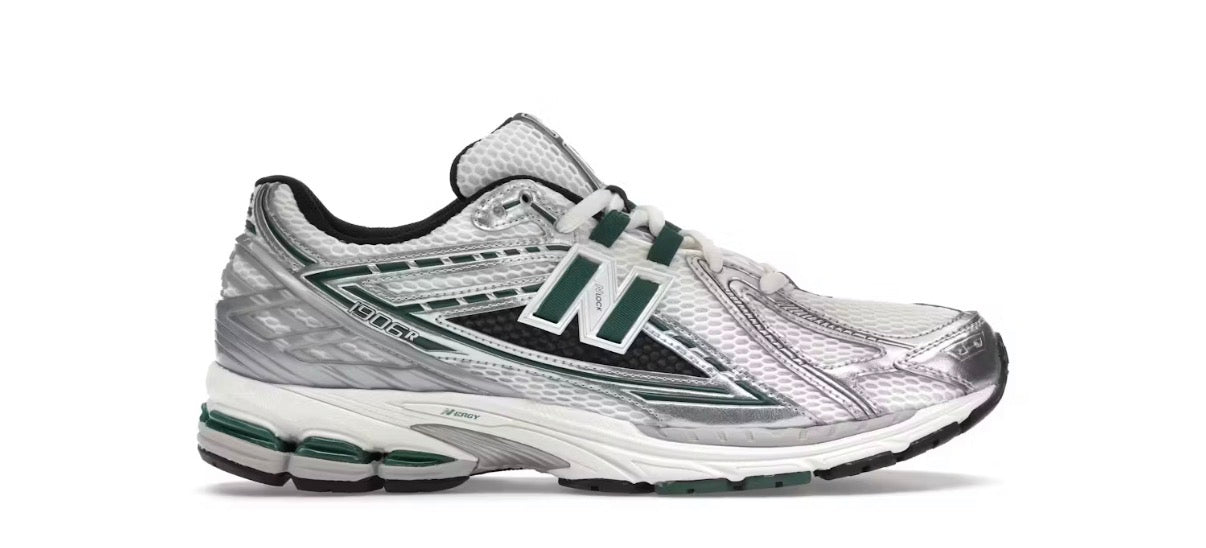 New Balance 1906R Silver Metallic Nightwatch Green