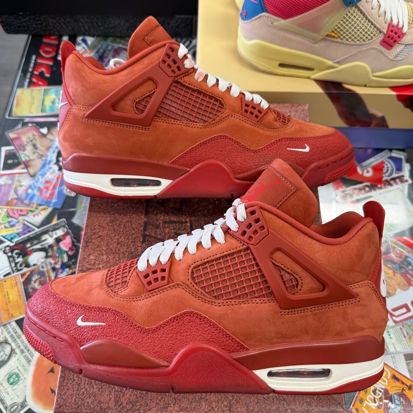 Air Jordan 4 Retro OG SP Nigel Sylvester Brick by Brick U10.5
