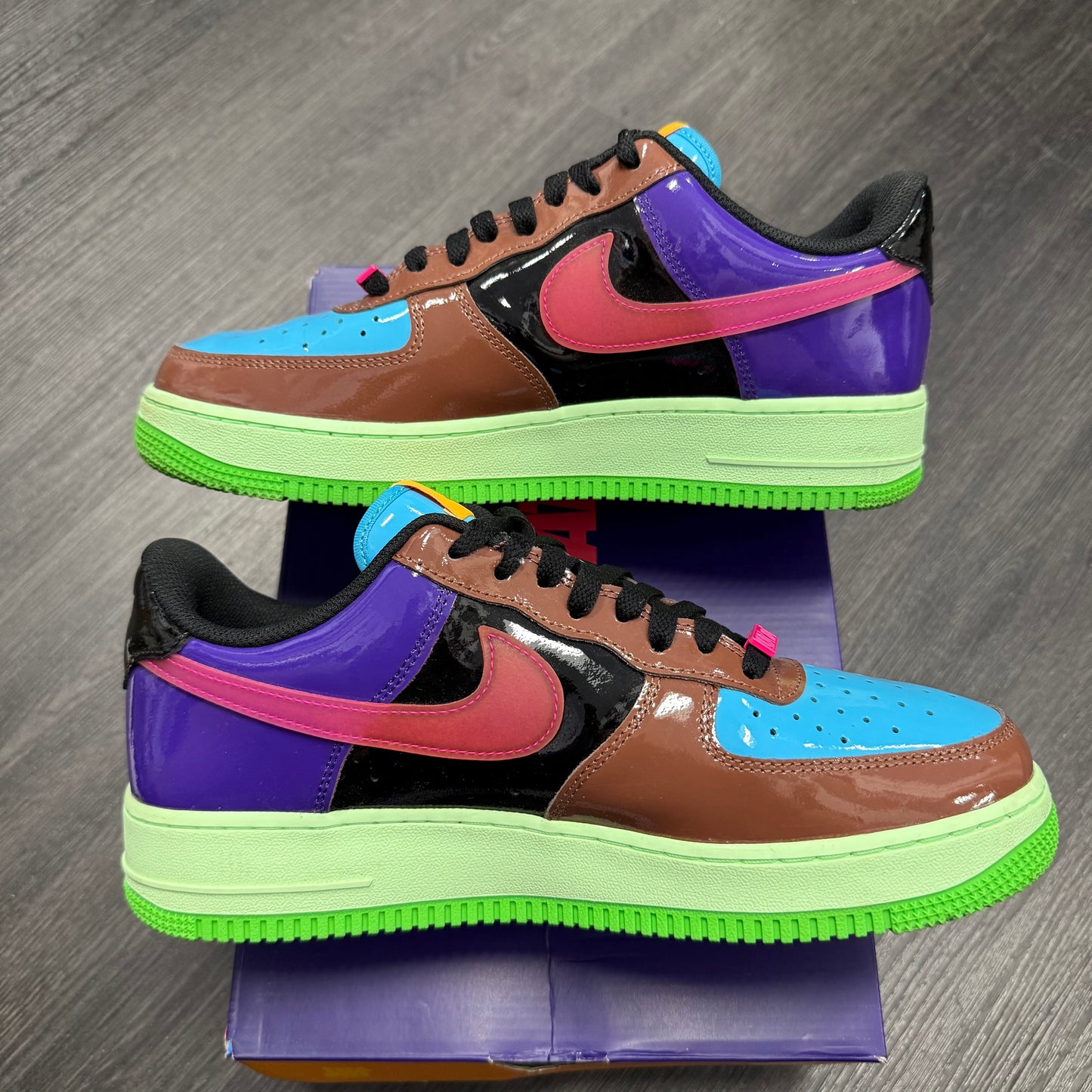 Nike Air Force 1 Undefeated Multi Pink Prime U9.5