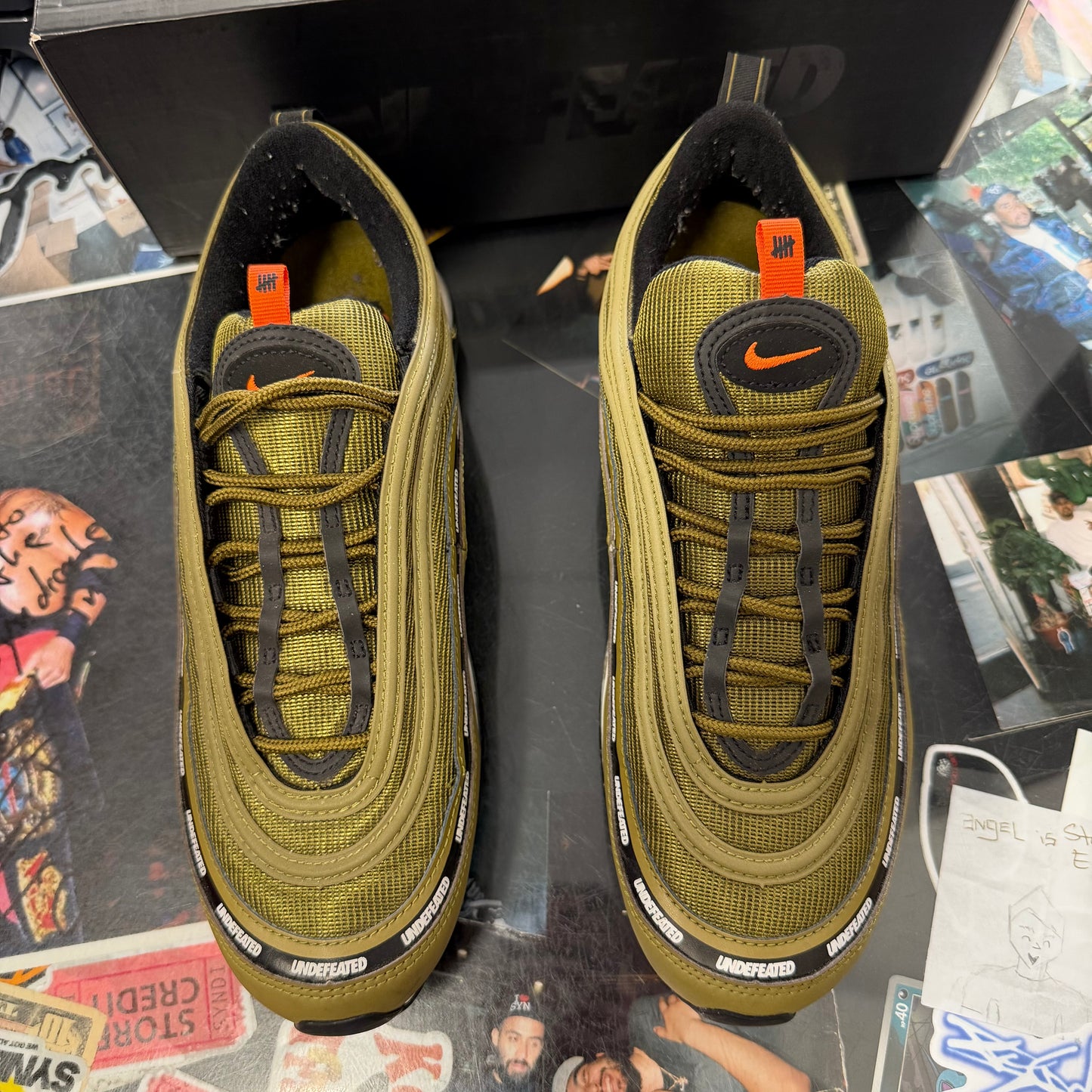 Nike Air Max 97 Undefeated Black Militia Green 2020 U10
