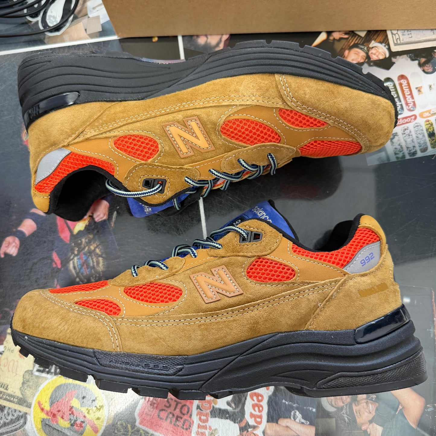 New Balance 992 MiUSA Action Bronson Tiger Eye U8