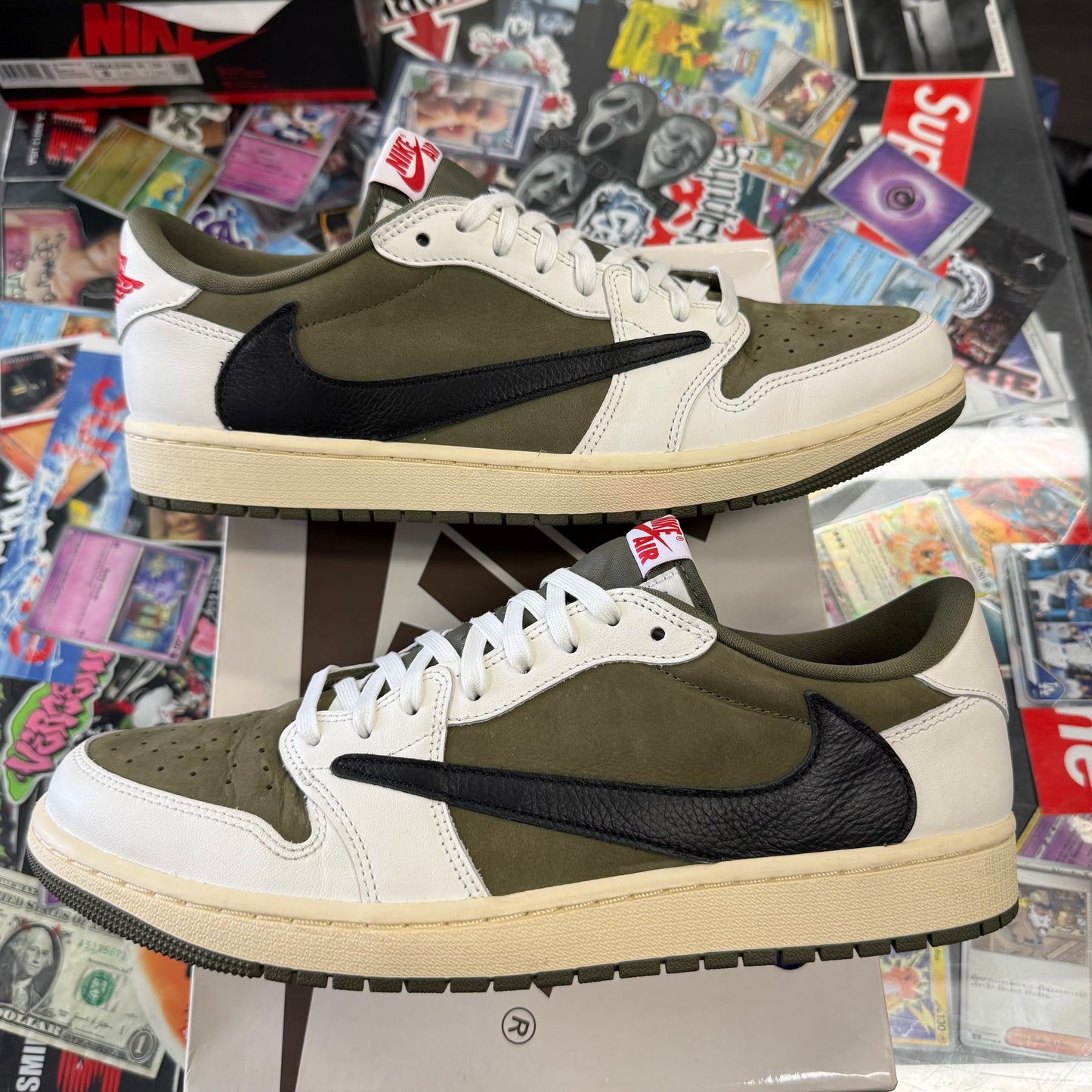 Jordan 1 Retro Low OG SP Travis Scott Medium Olive U12