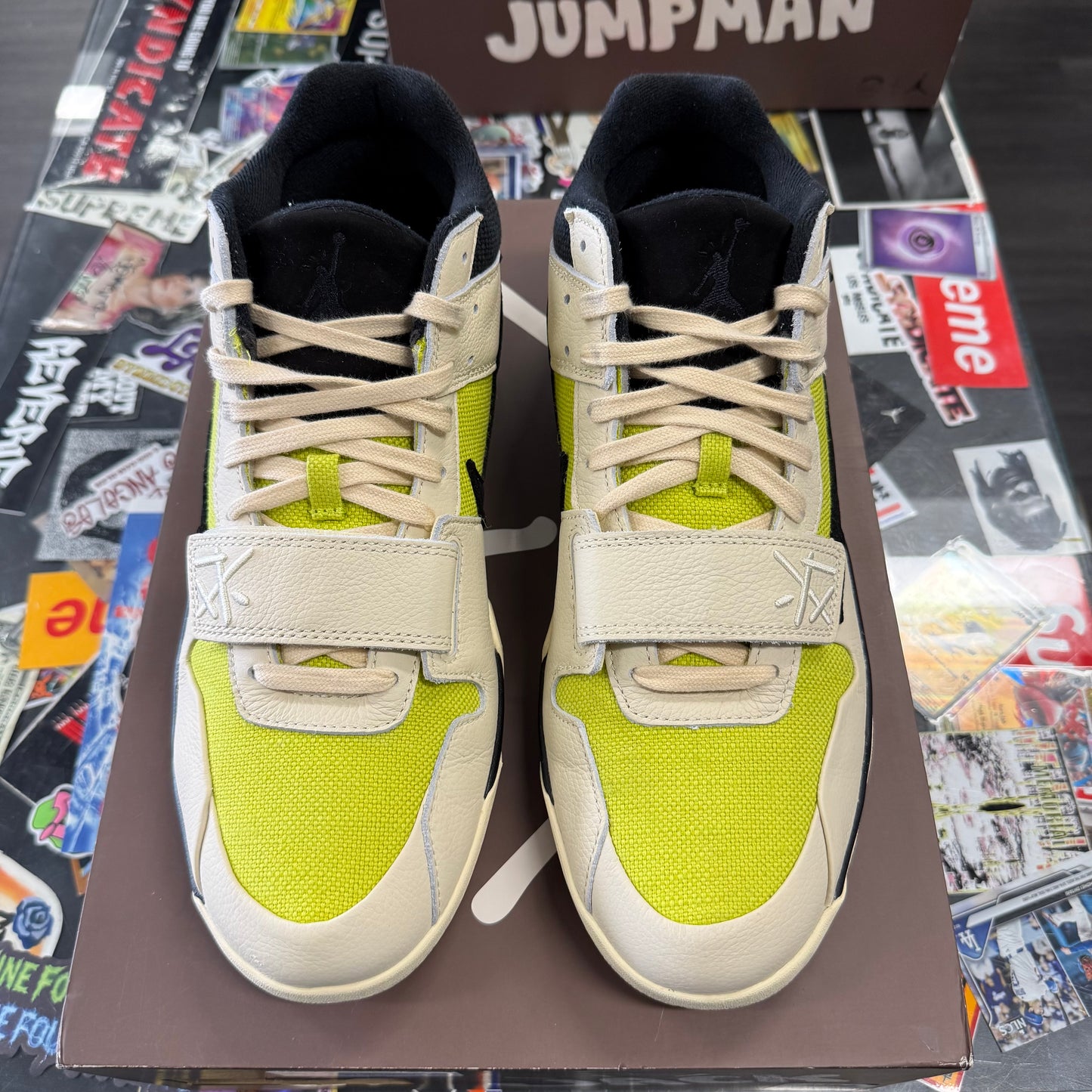 Jordan Jumpman Jack TR Travis Scott Bright Cactus U12