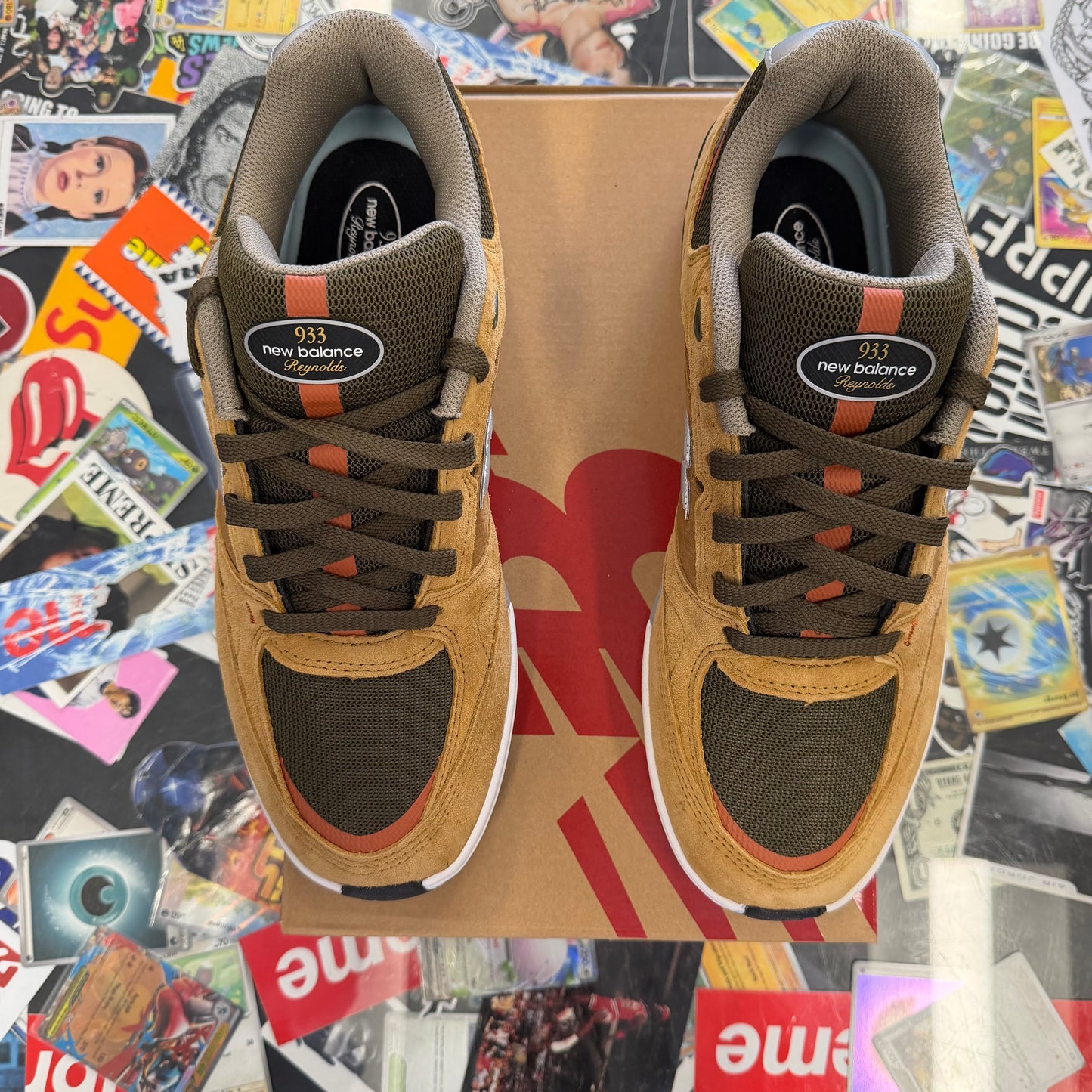New Balance Numeric 933 Andrew Reynolds Wheat