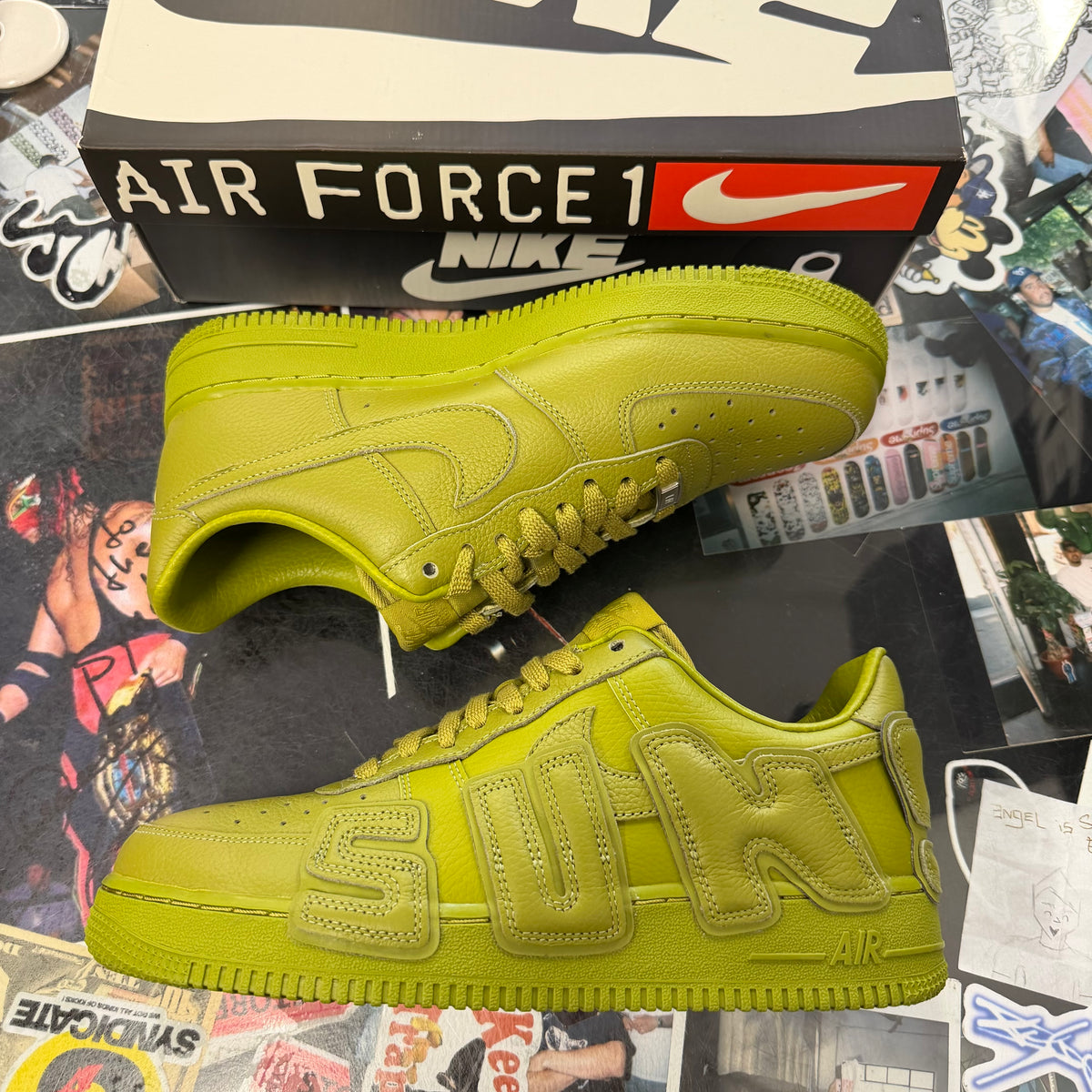 Nike Air Force 1 Low Cactus Plant Flea Market Moss U8.5