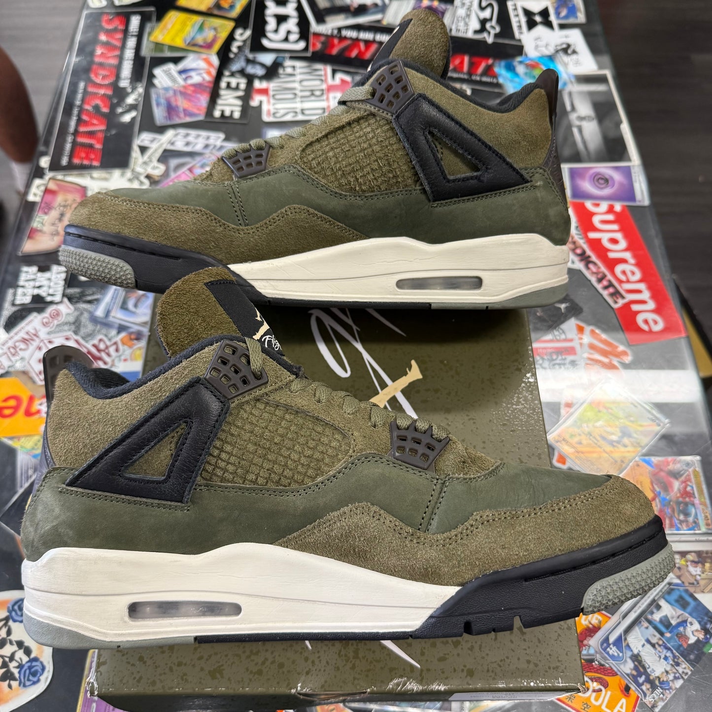 Jordan 4 Retro Craft Medium Olive U12