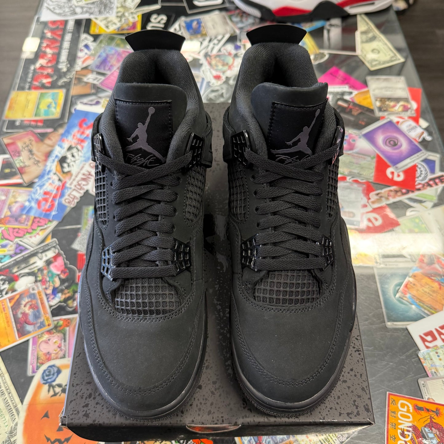 Jordan 4 Retro Black Cat 2025 U9