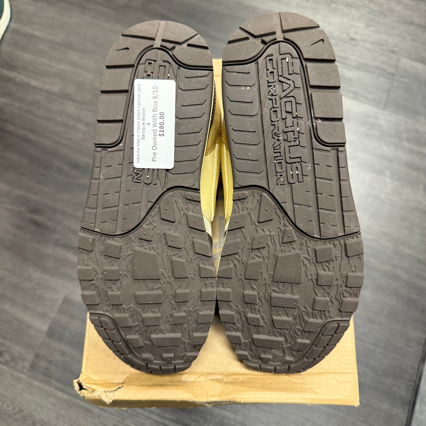 Nike Air Max 1 Travis Scott Cactus Jack Baroque Brown