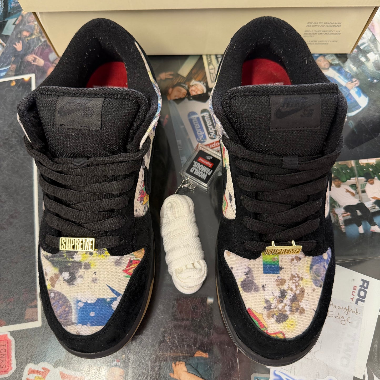 Nike SB Dunk Low Supreme Rammellzee U9.5