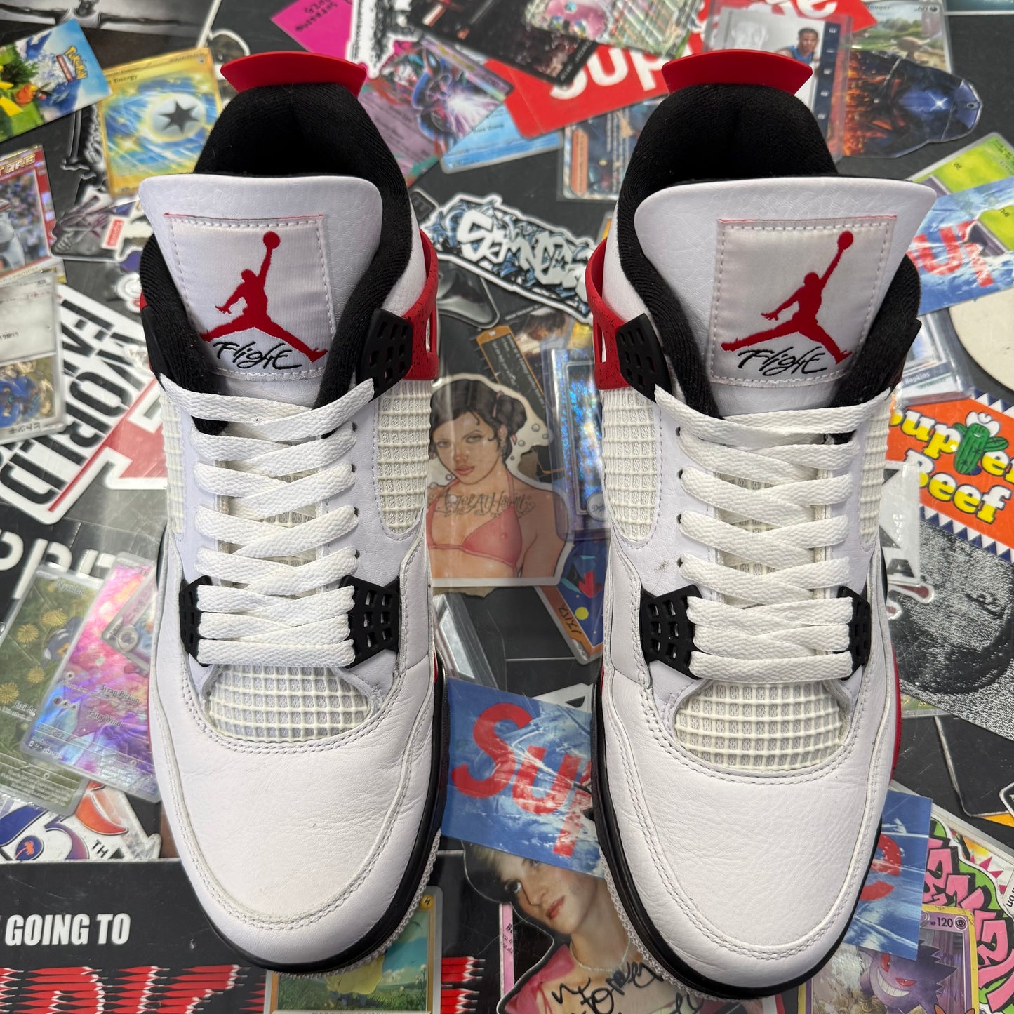 Jordan 4 Retro Red Cement U10.5