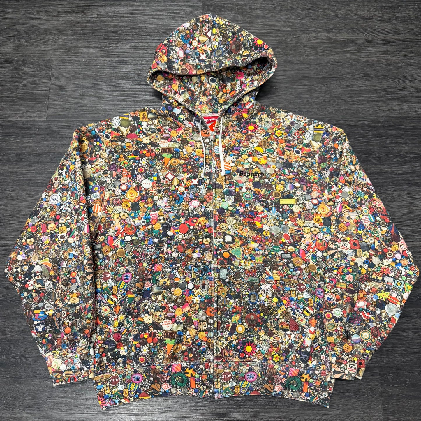 Supreme Mike Kelley Zip Up Hoodie
