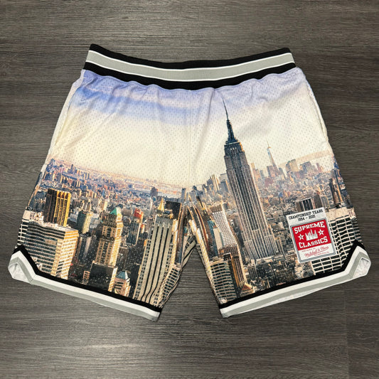 Supreme Mitchel & Ness Skyline Shorts