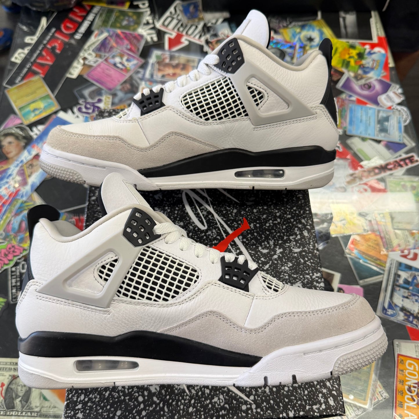 Jordan 4 Retro Military Black U8