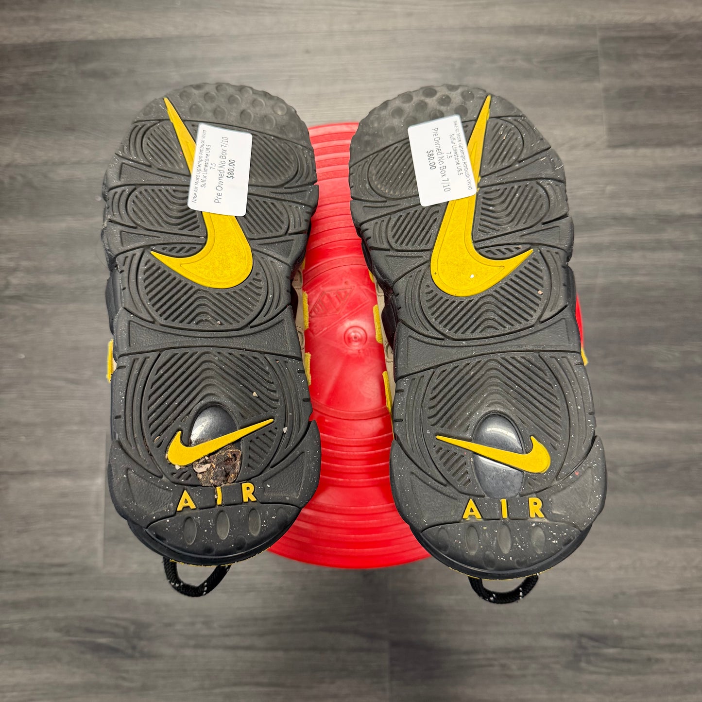 Nike Air More Uptempo Ambush Vivid Sulfur Limestone U8.5