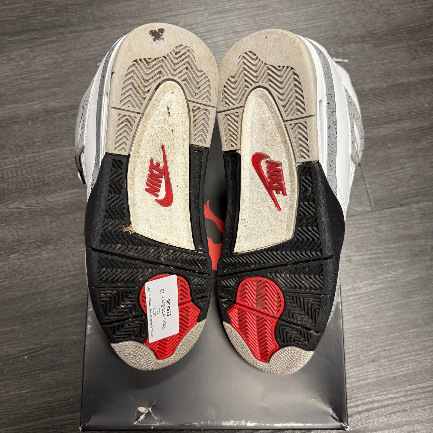 Jordan 4 Retro White Cement (2025) U10.5