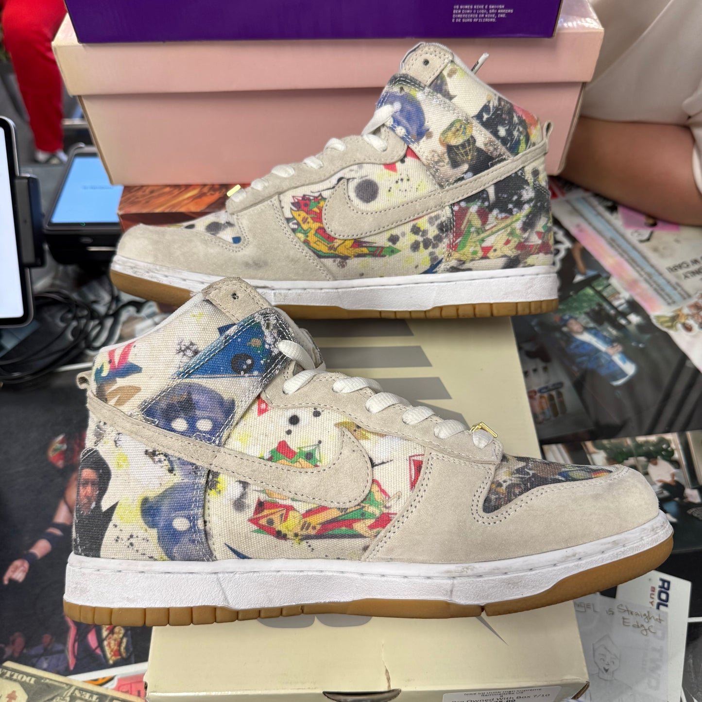 Nike SB Dunk High Supreme Rammellzee U9