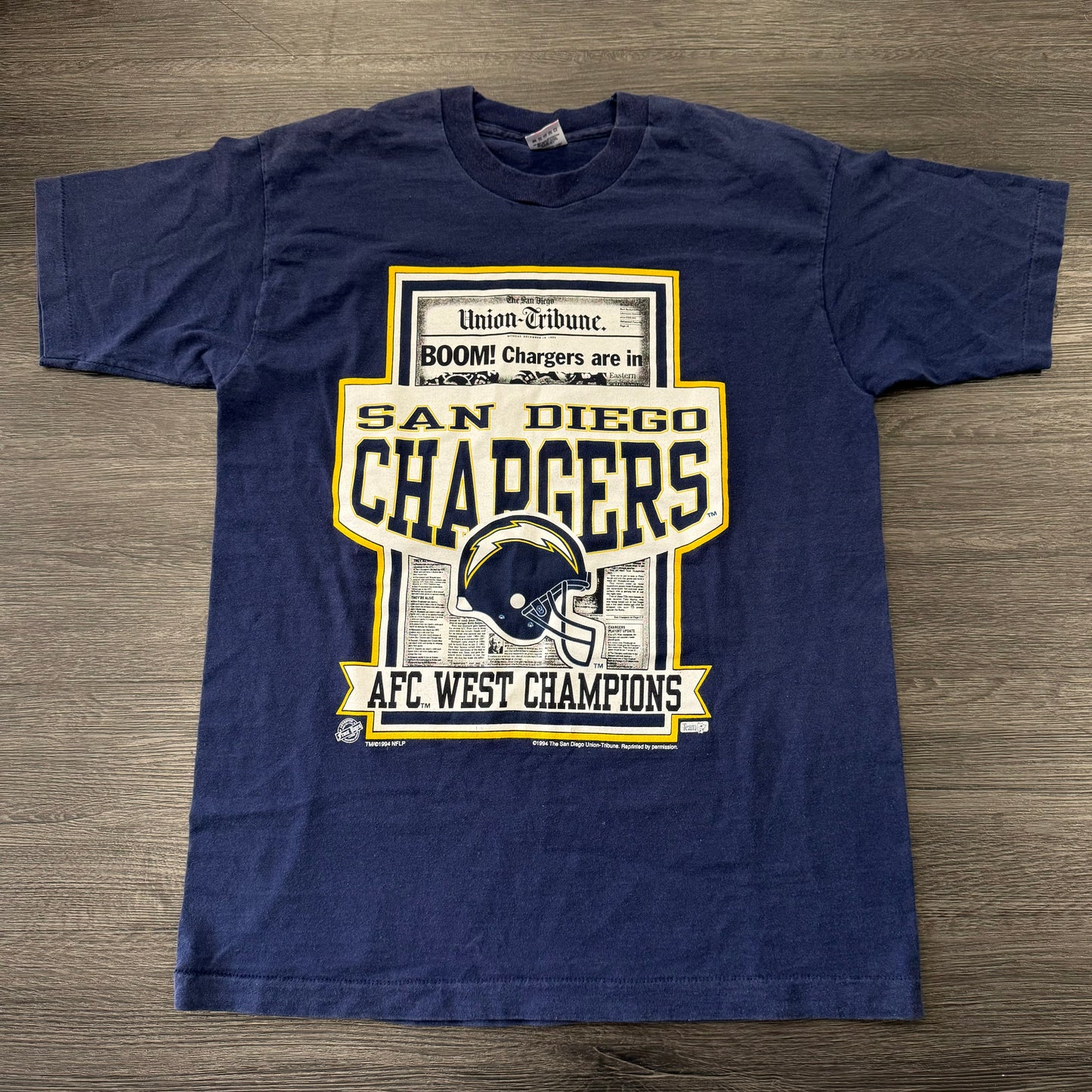 Chargers Vintage Tee