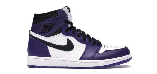 Jordan 1 Retro High Court Purple White U9.5