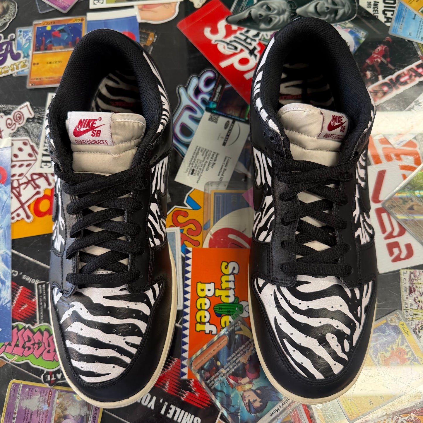 Nike SB Dunk Low OG QS Quartersnacks Zebra U11