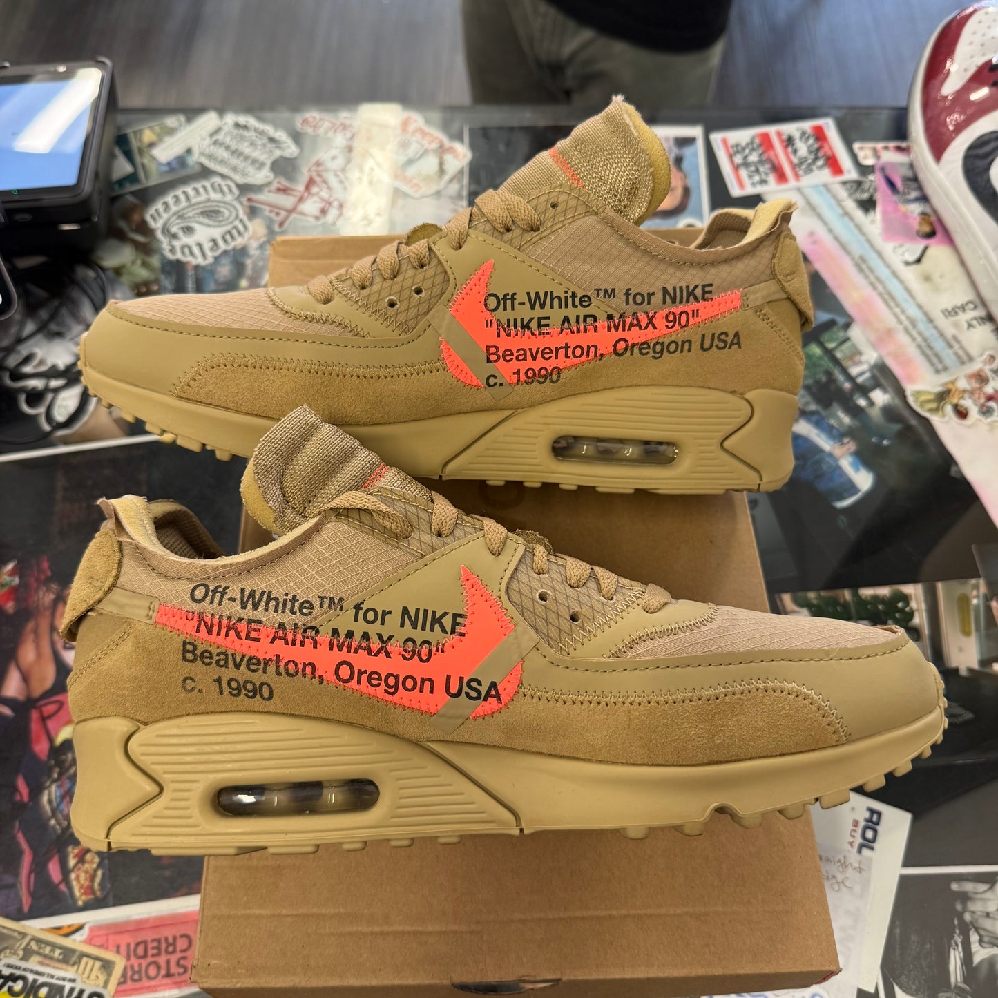 Nike Air Max 90 Off White Desert Ore U10.5