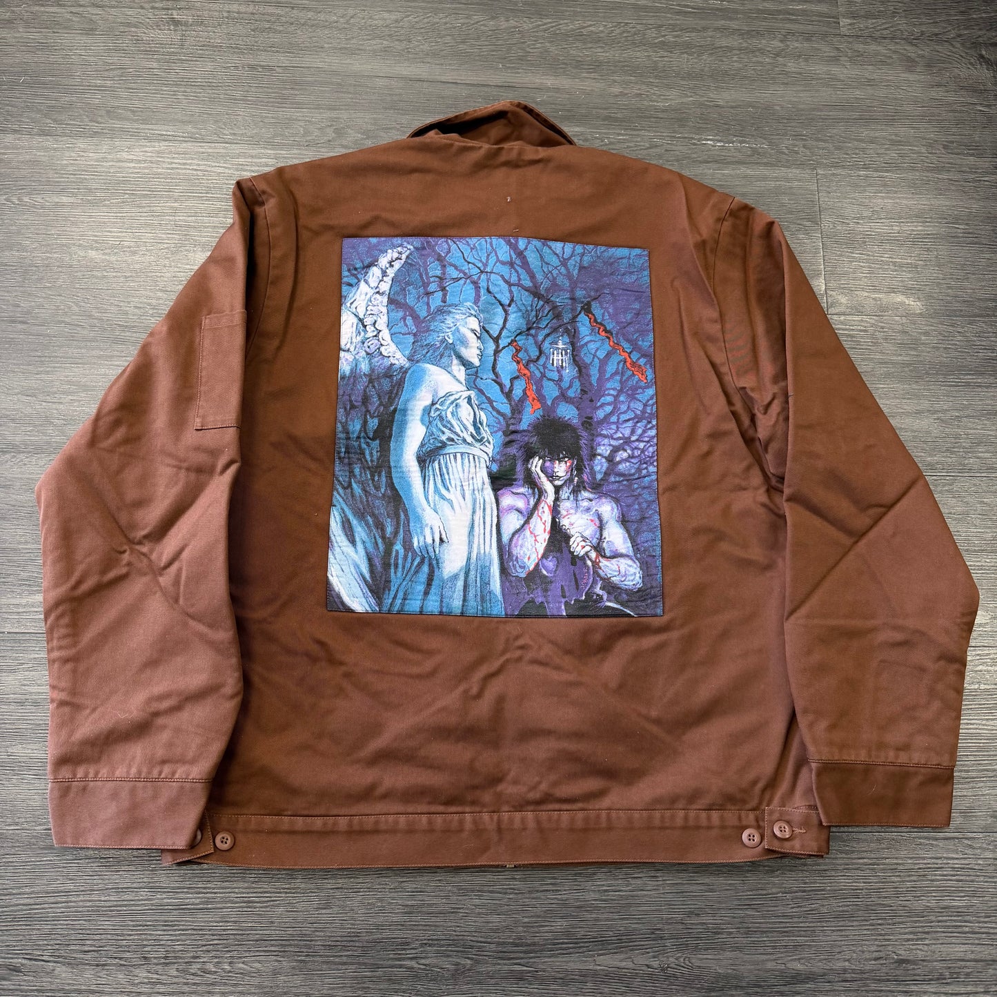 Supreme The Crow Work Jacket Brown