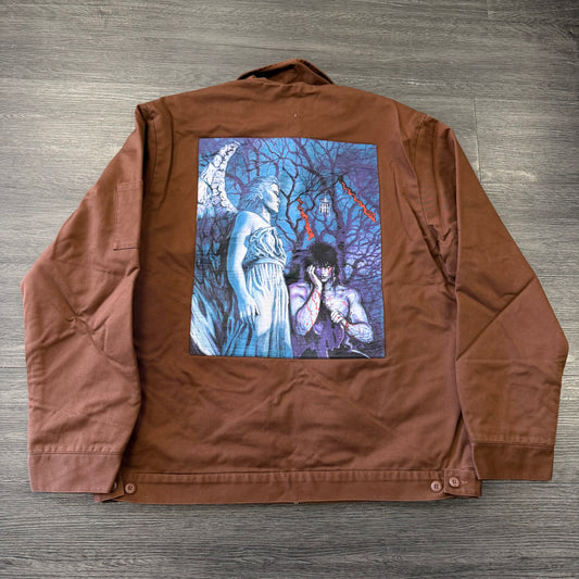 Supreme The Crow Work Jacket Brown