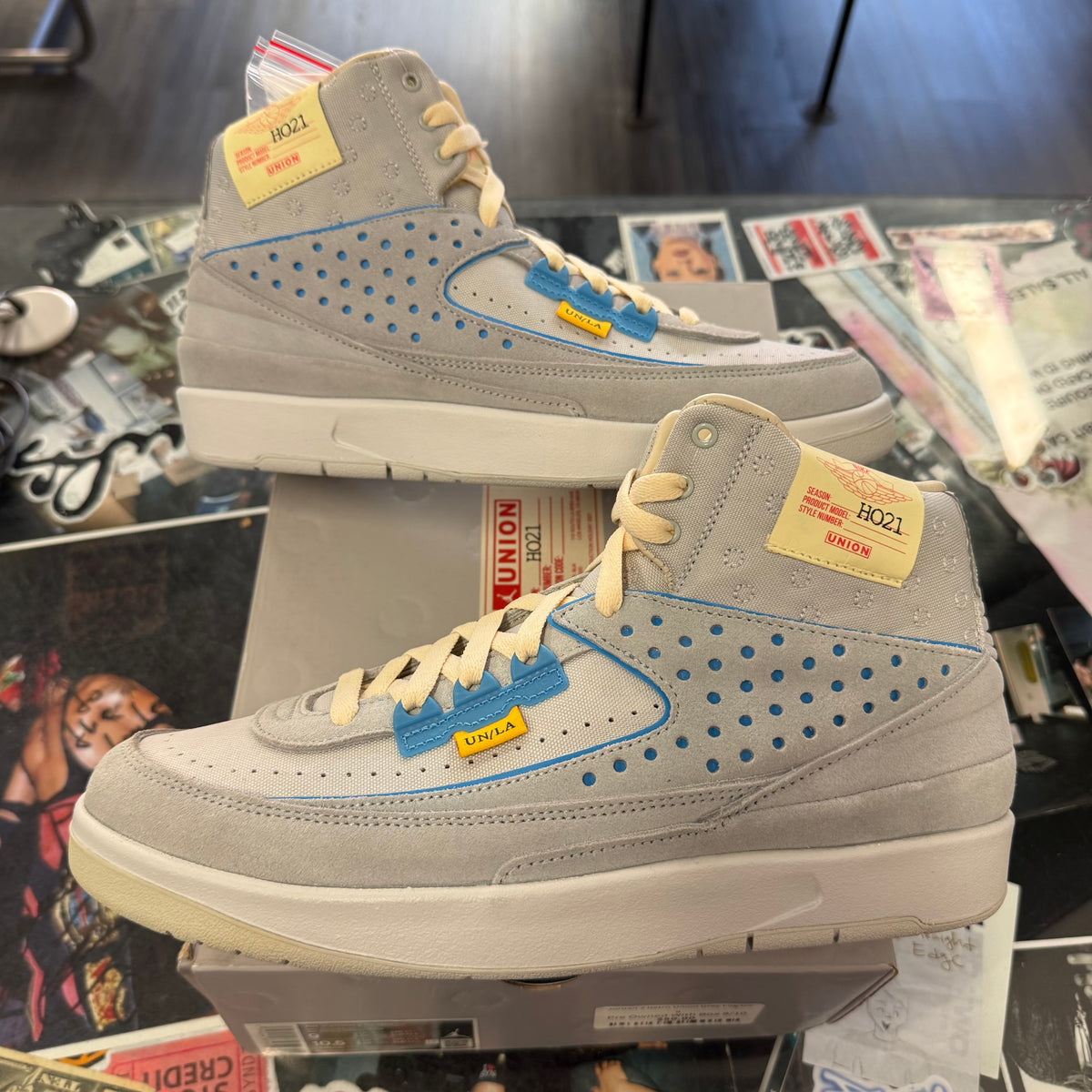 Jordan 2 Retro Union Grey Fog U9