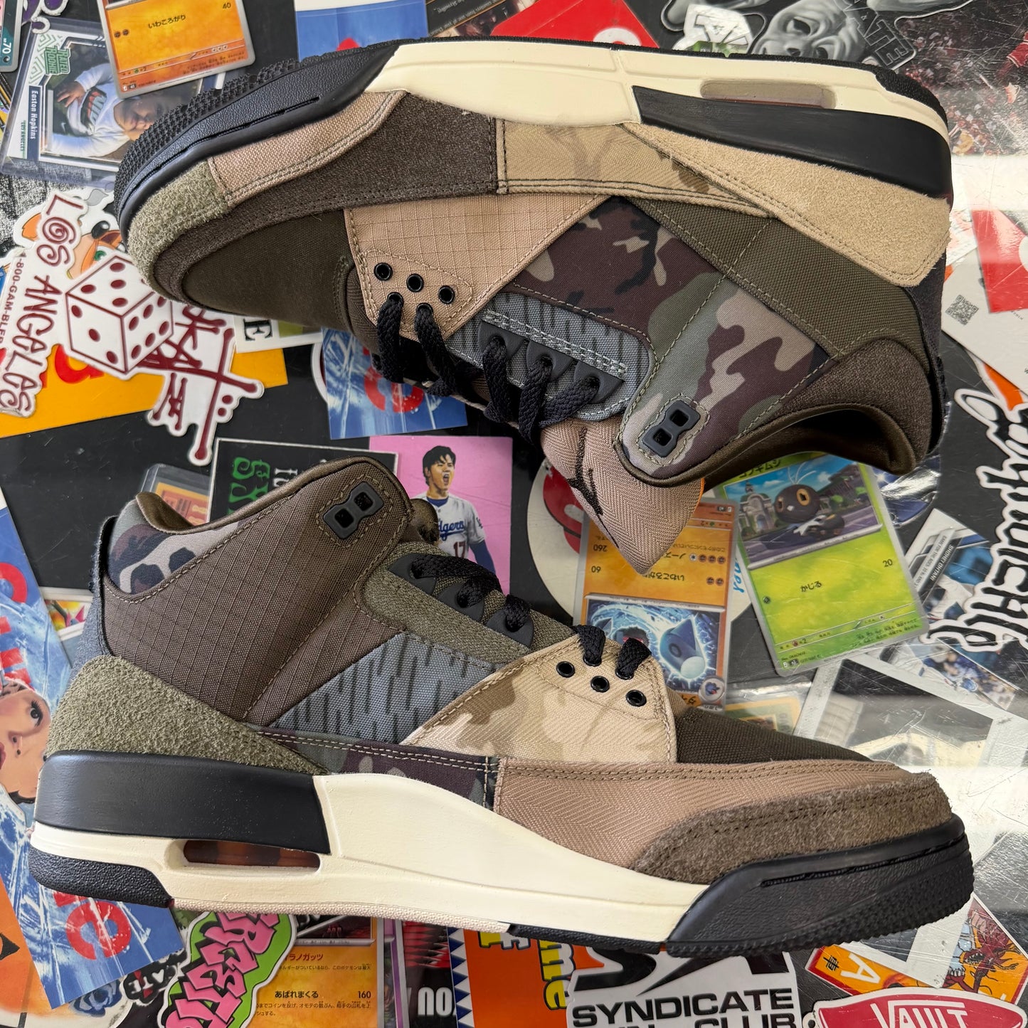 Jordan 3 Retro Patchwork Camo