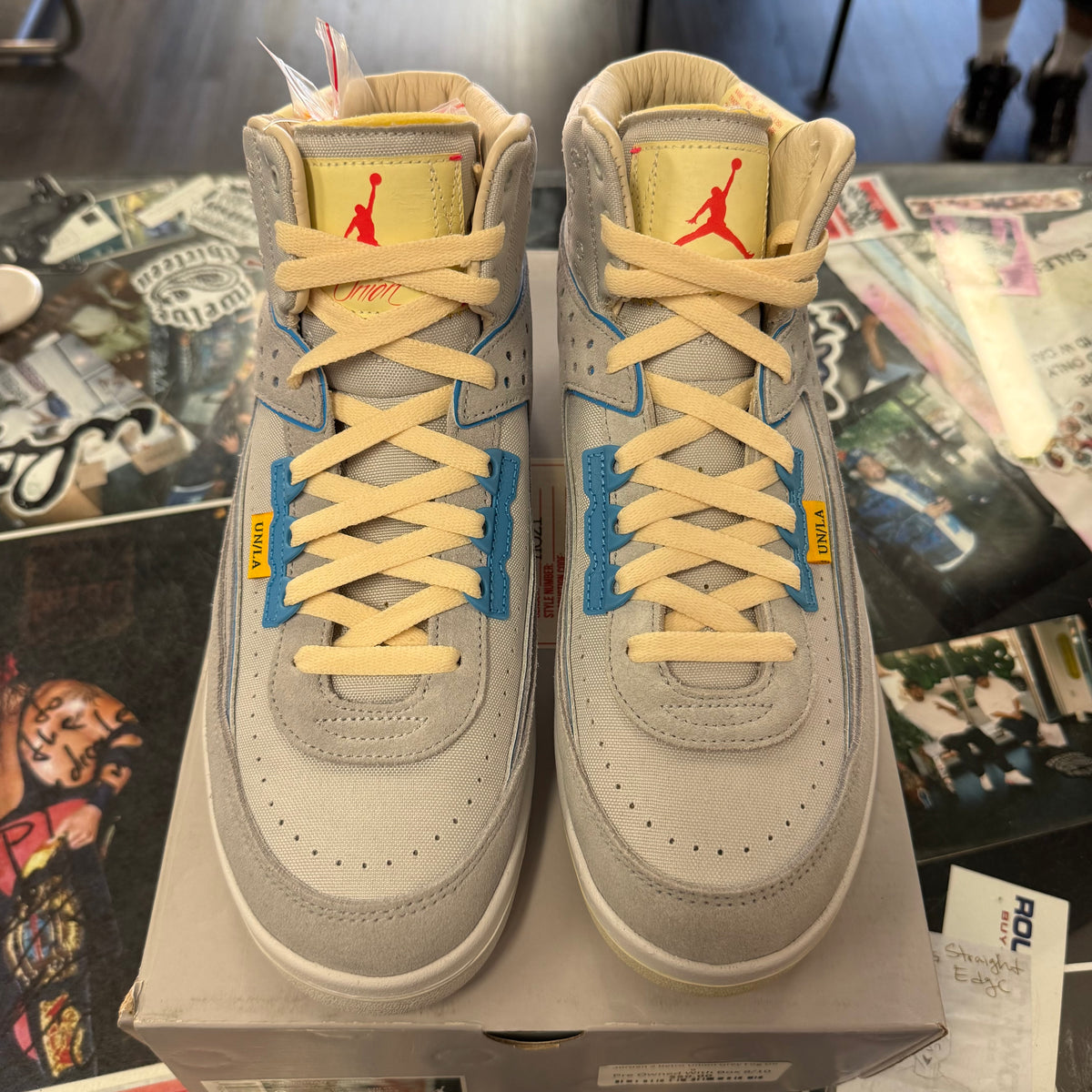 Jordan 2 Retro Union Grey Fog U9
