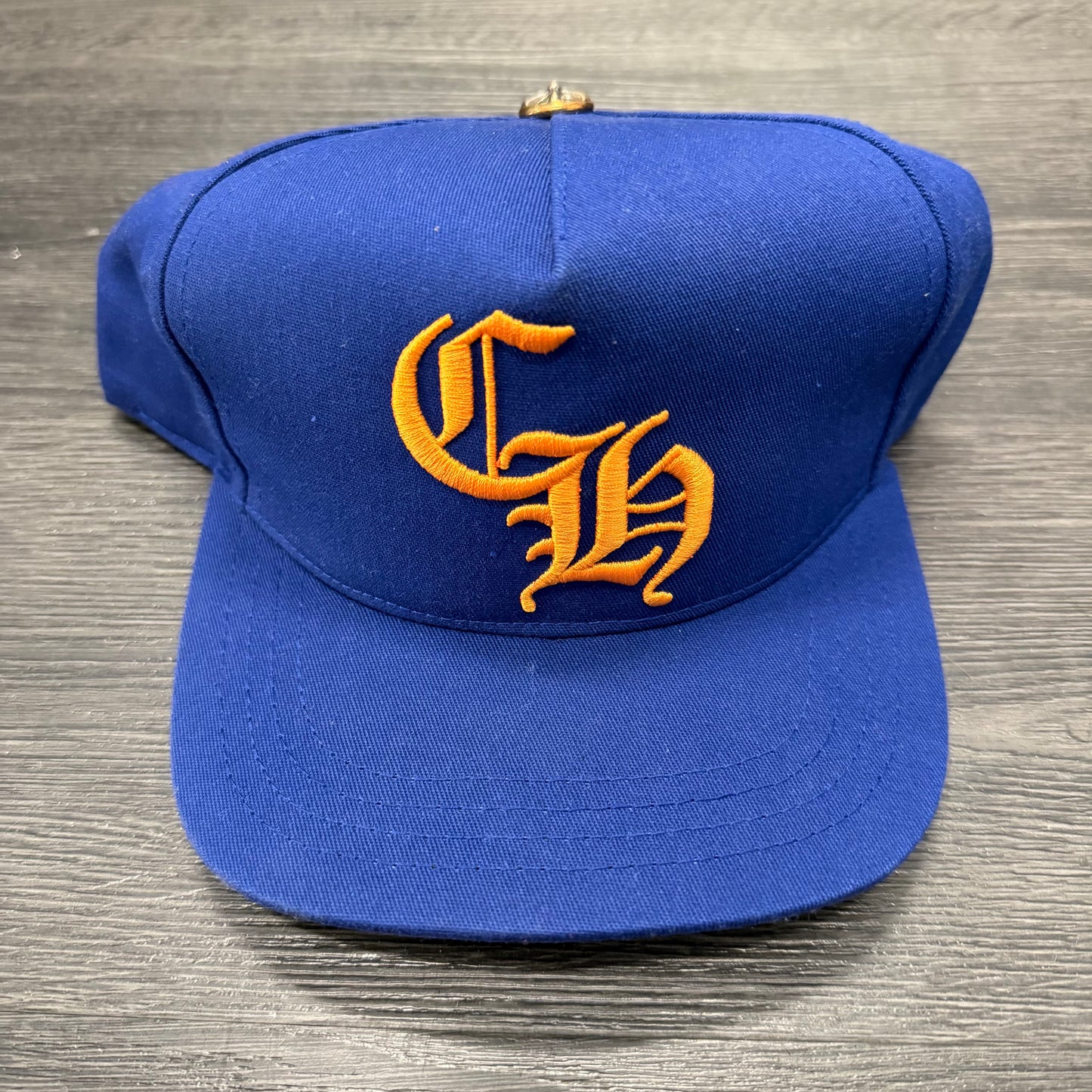 Chrome Hearts CH Hat Blue Orange