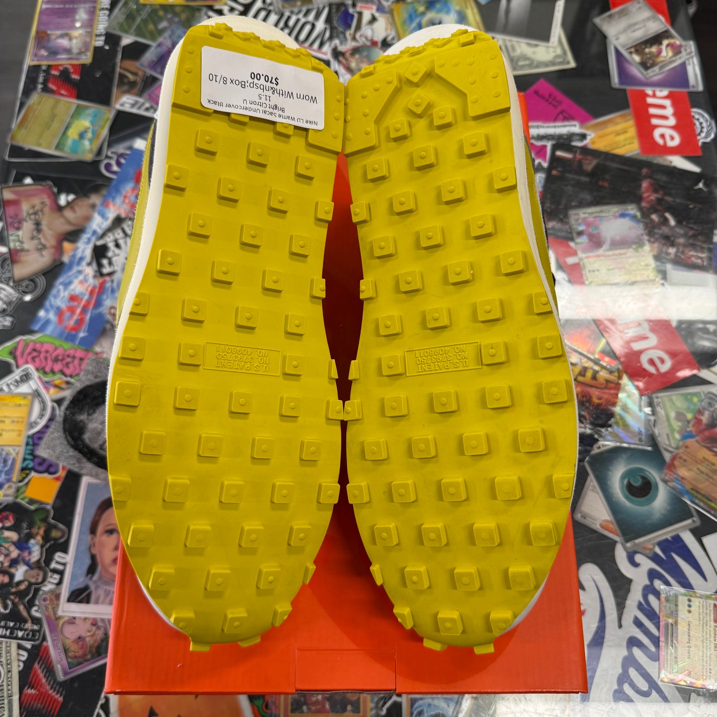 Nike LD Waffle Sacai Undercover Black Bright Citron U